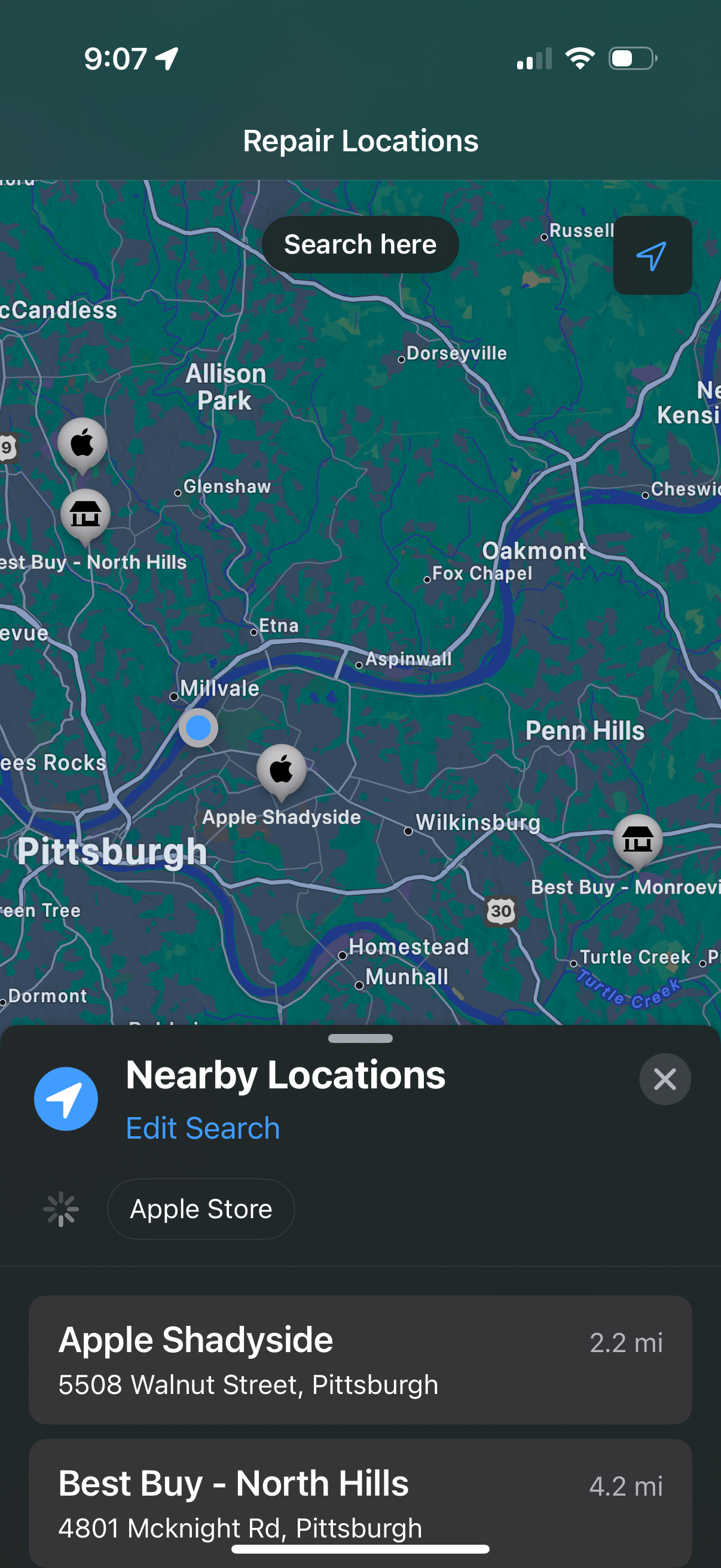 apple-support app screenshot 3