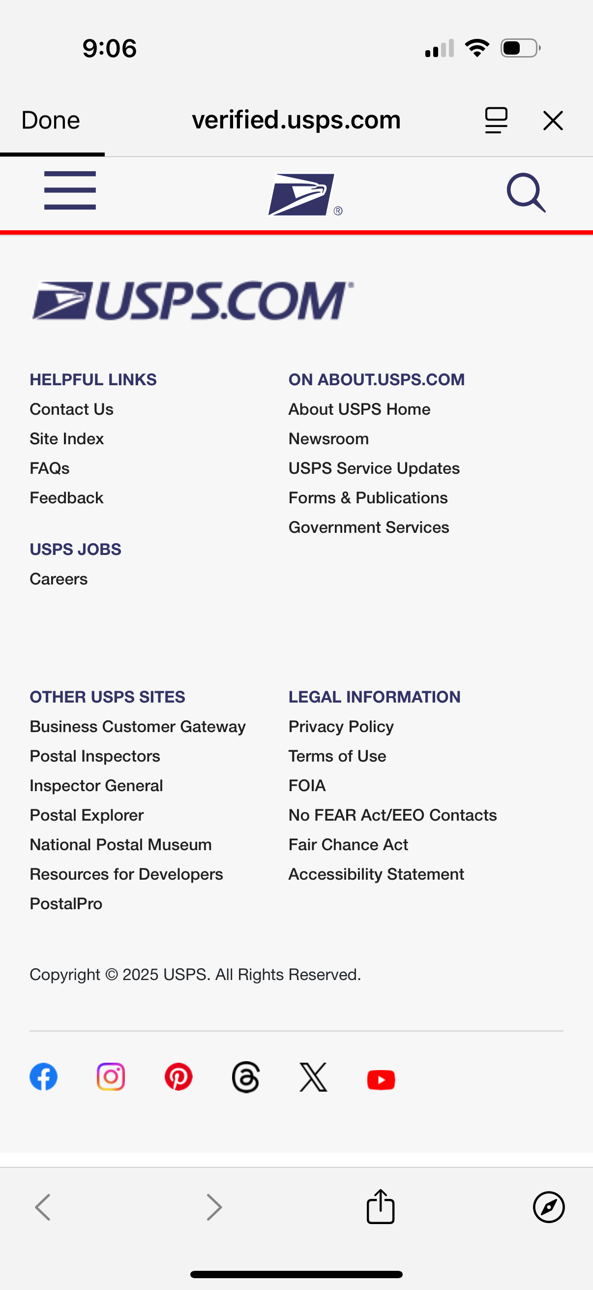 usps app screenshot 10