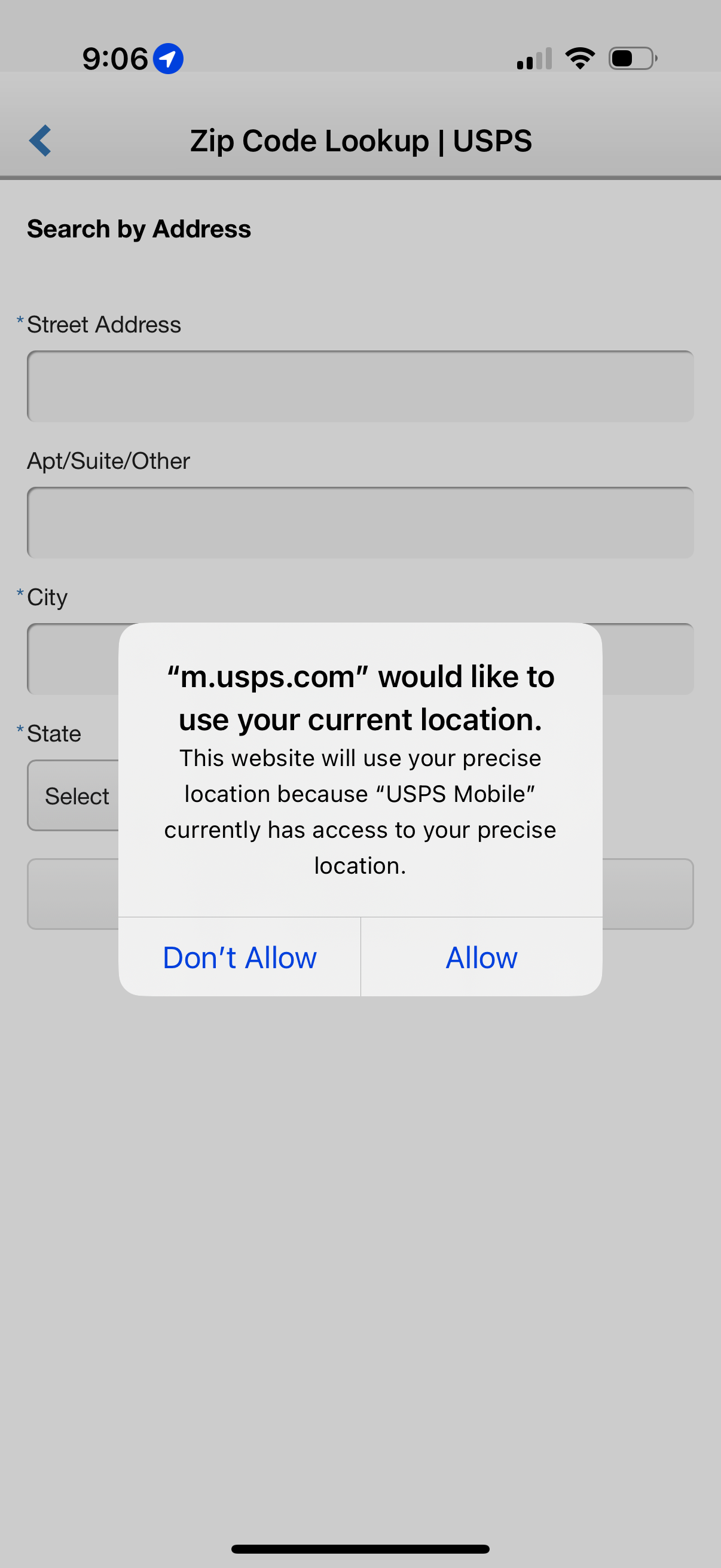 usps app screenshot 5