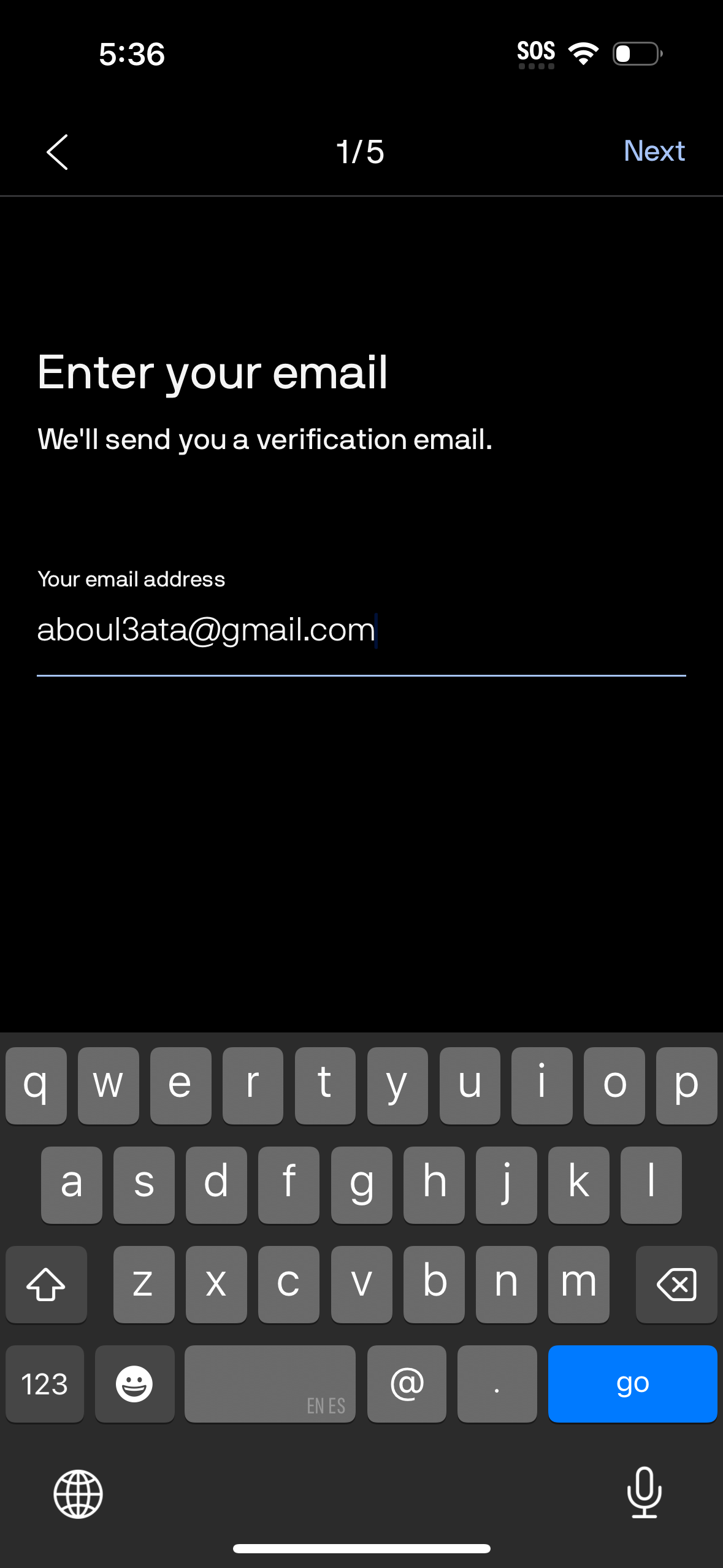 axios app screenshot 2