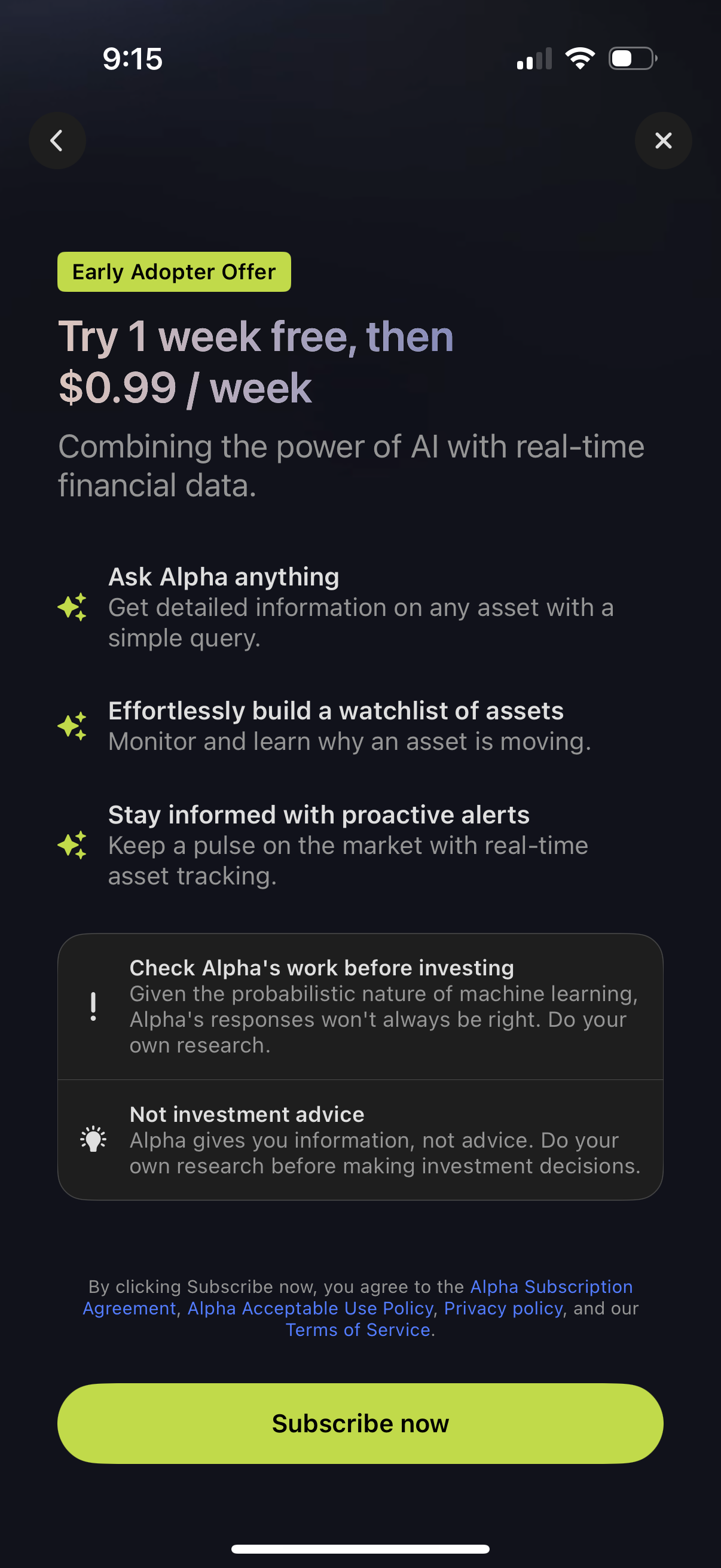 alpha app screenshot 11
