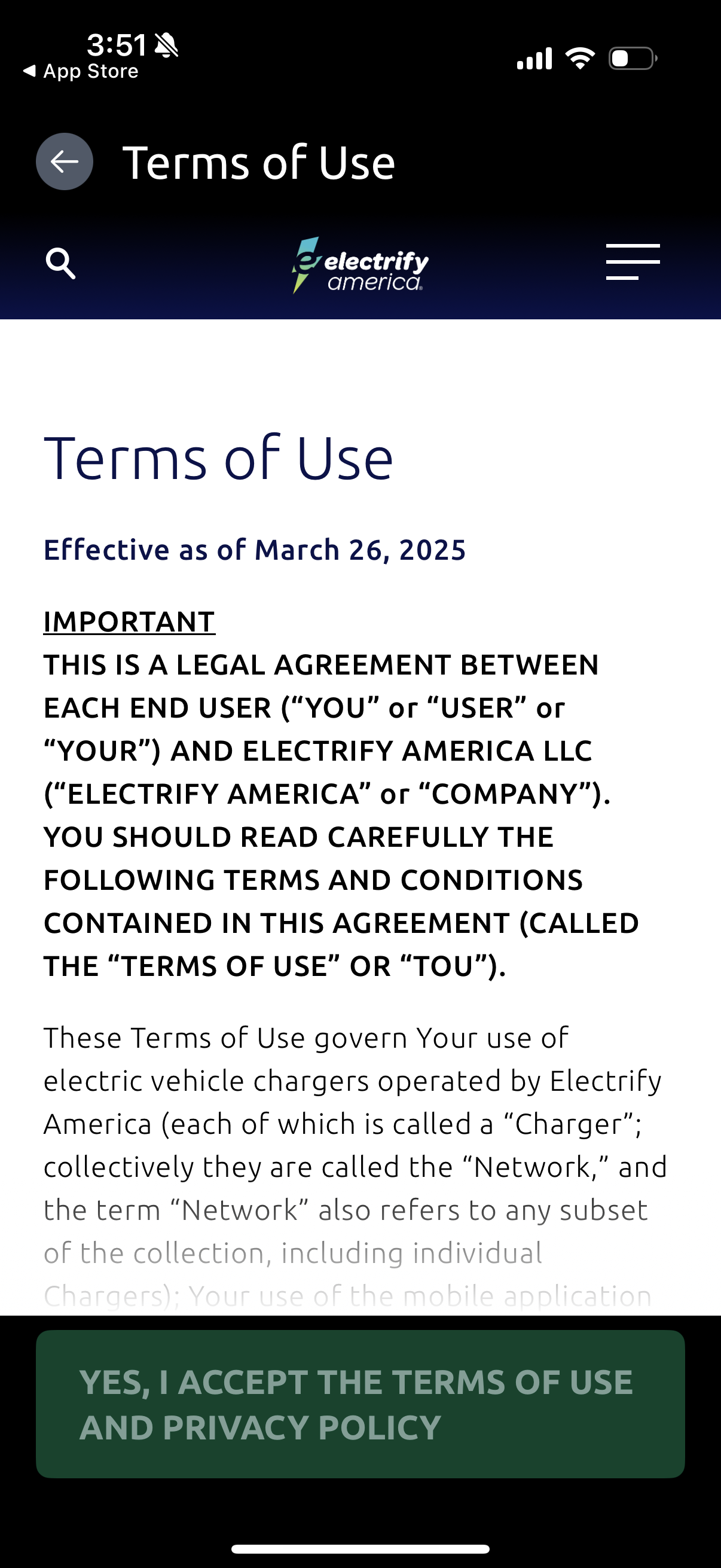electrify-america app screenshot 39