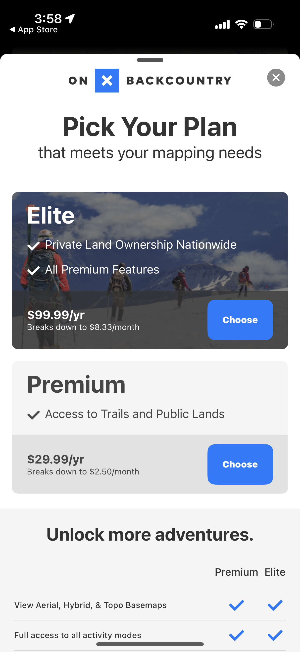 onx-backcountry app screenshot 42