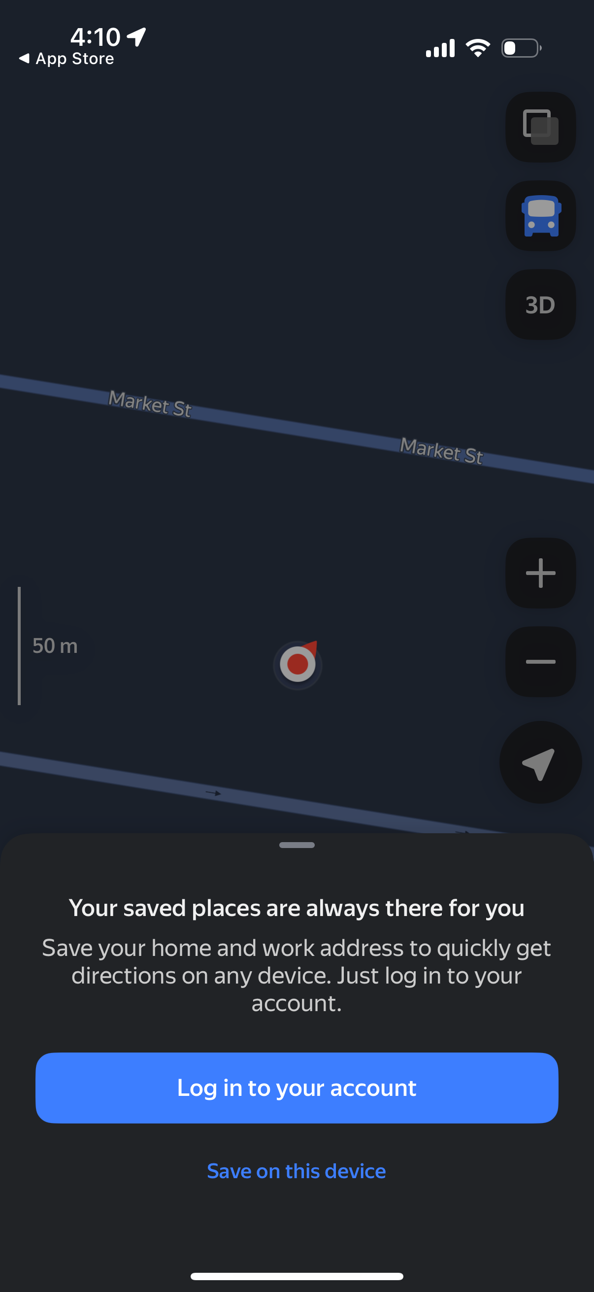 yandex app screenshot 2