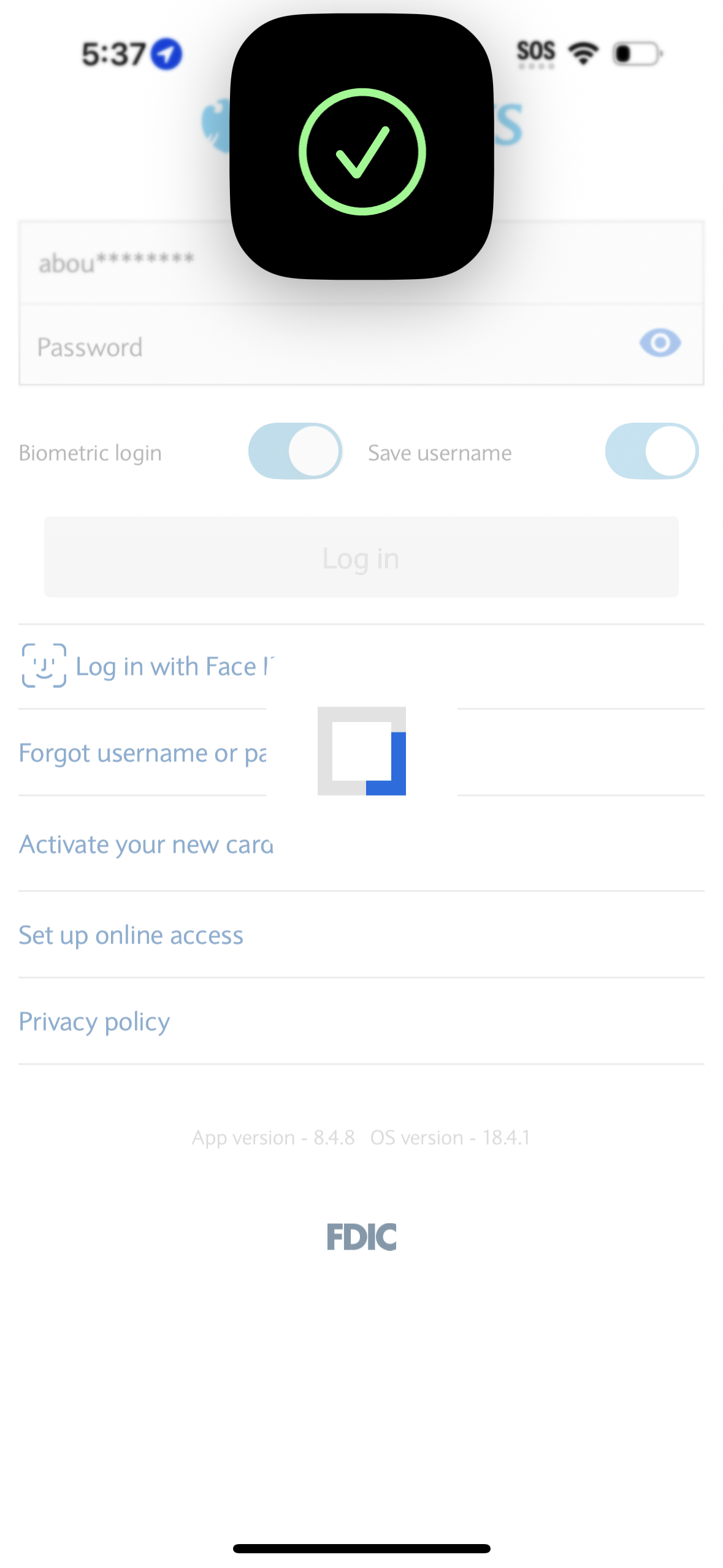 barclays app screenshot 1