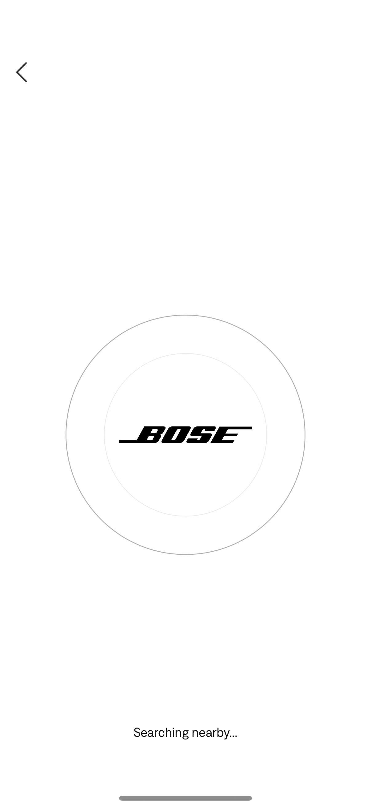 bose app screenshot 2