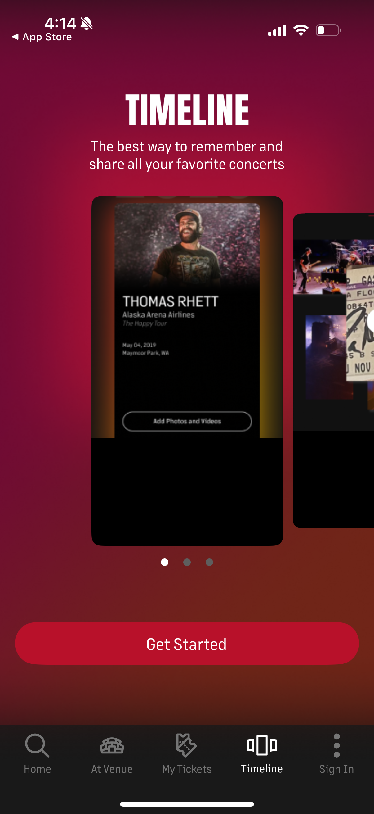 livenation app screenshot 16