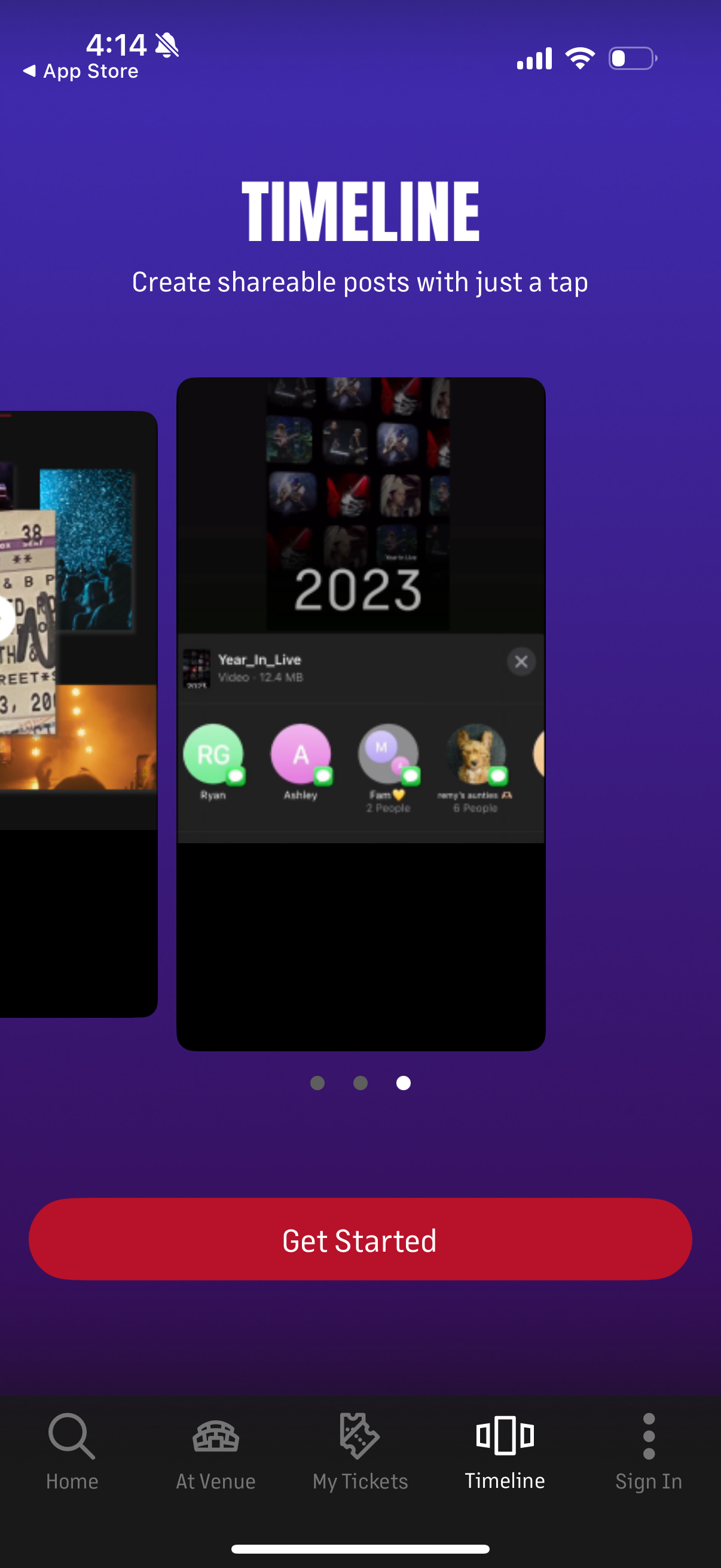 livenation app screenshot 14