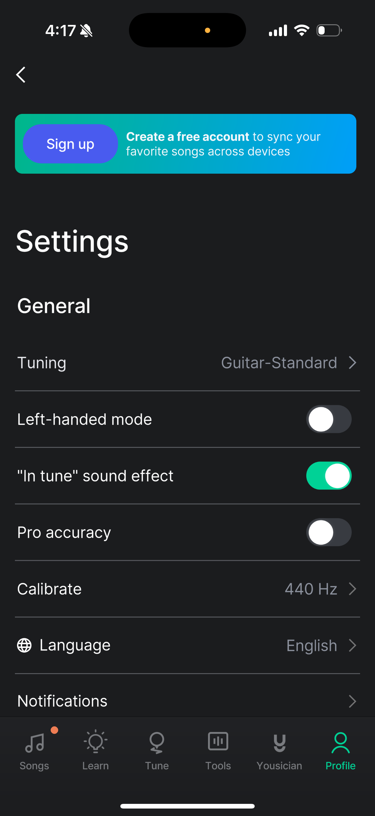guitartuna app screenshot 14