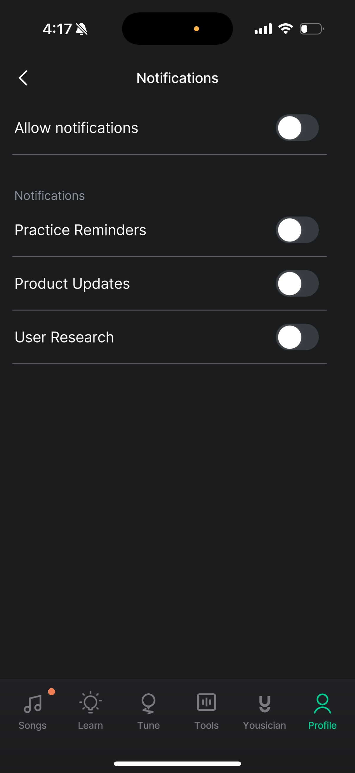 guitartuna app screenshot 6