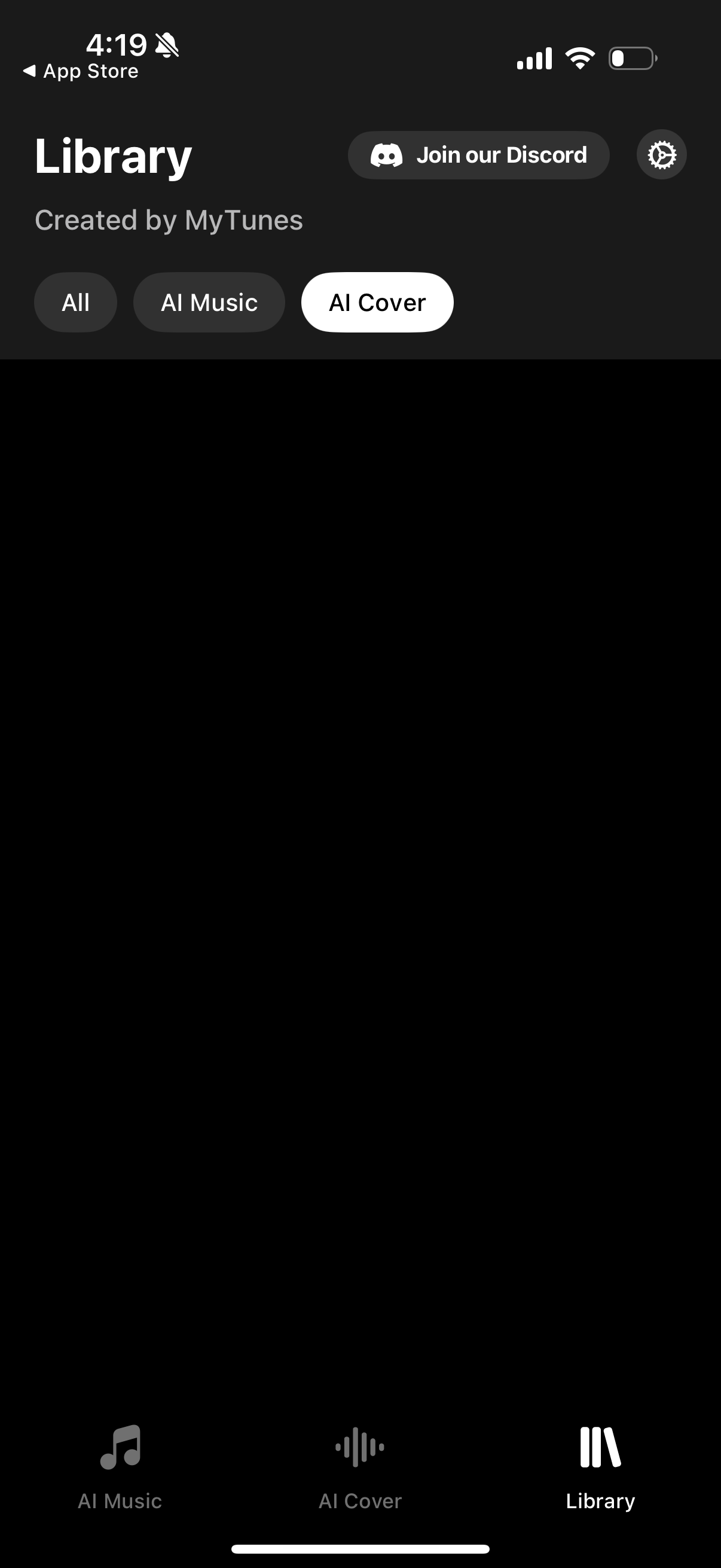 mytunes app screenshot 3