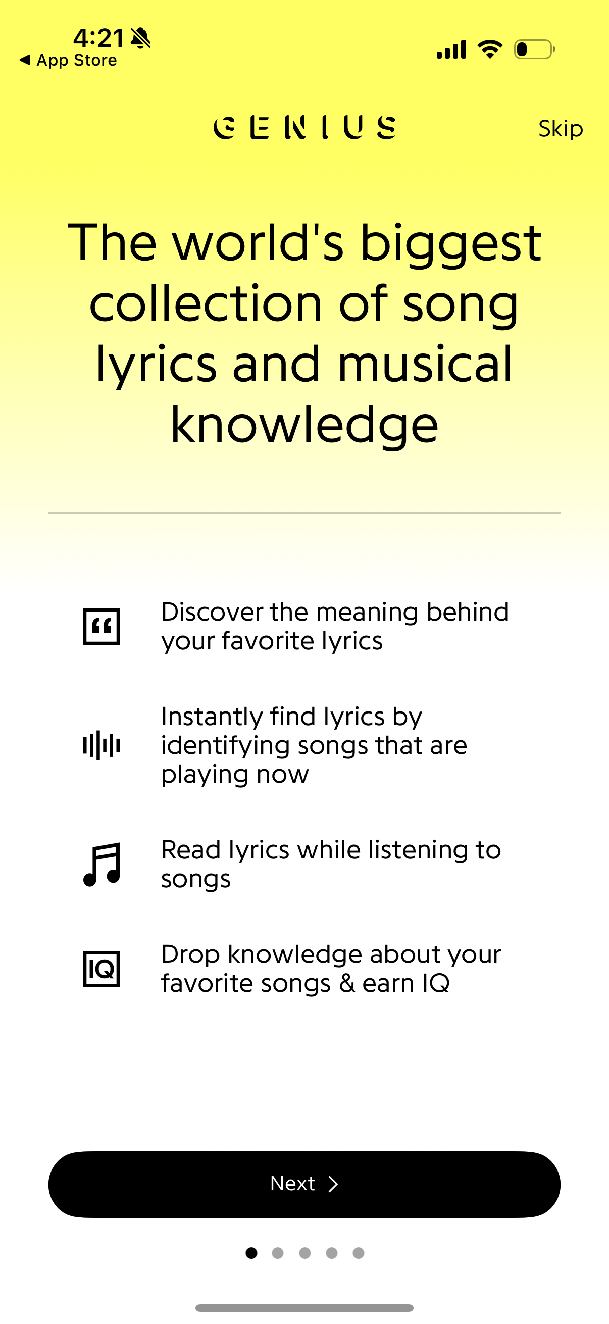 genius app screenshot 27