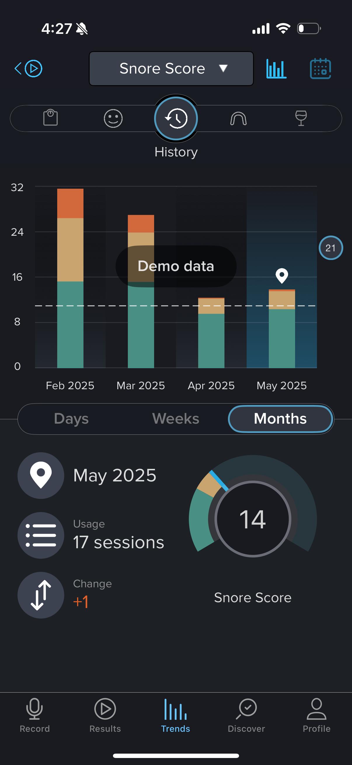 snorelab app screenshot 21
