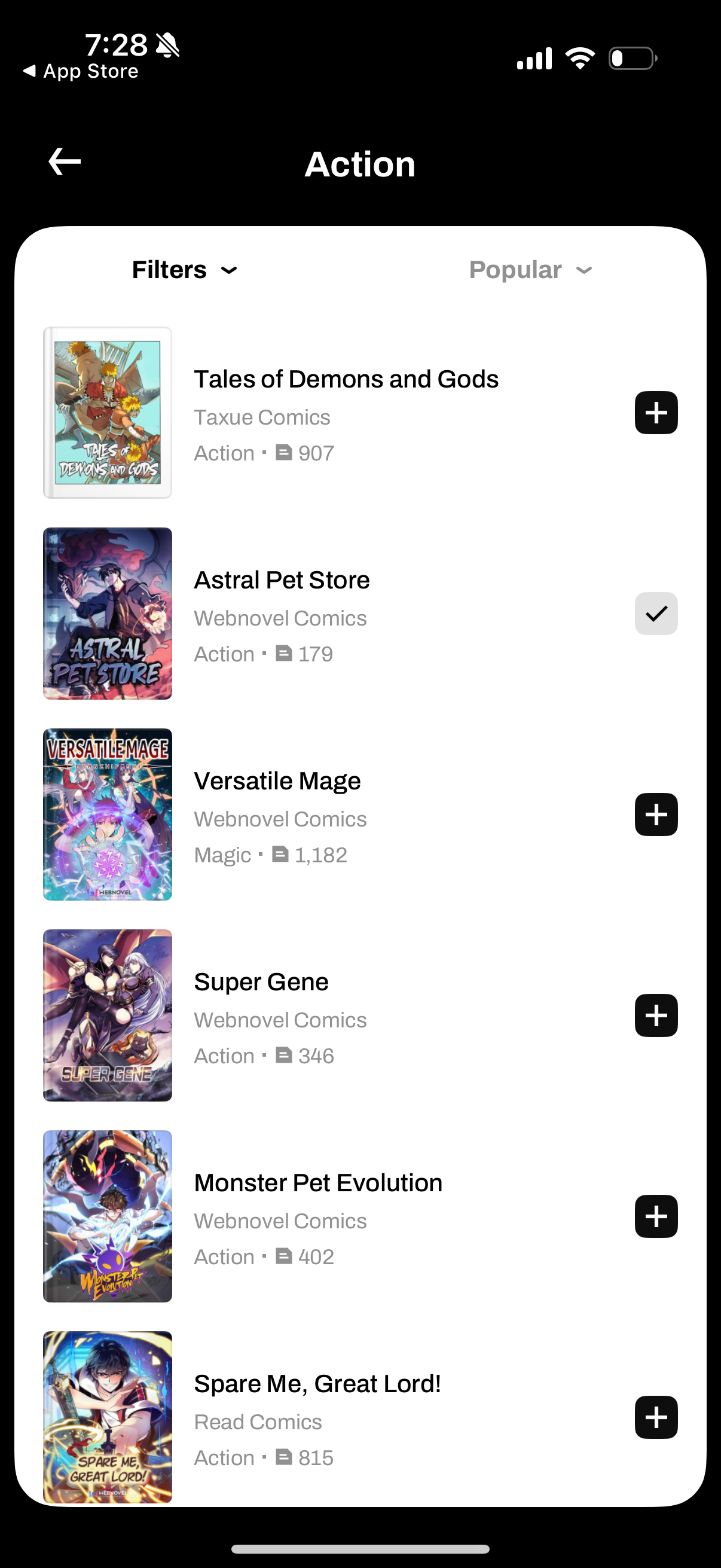 webnovel app screenshot 116