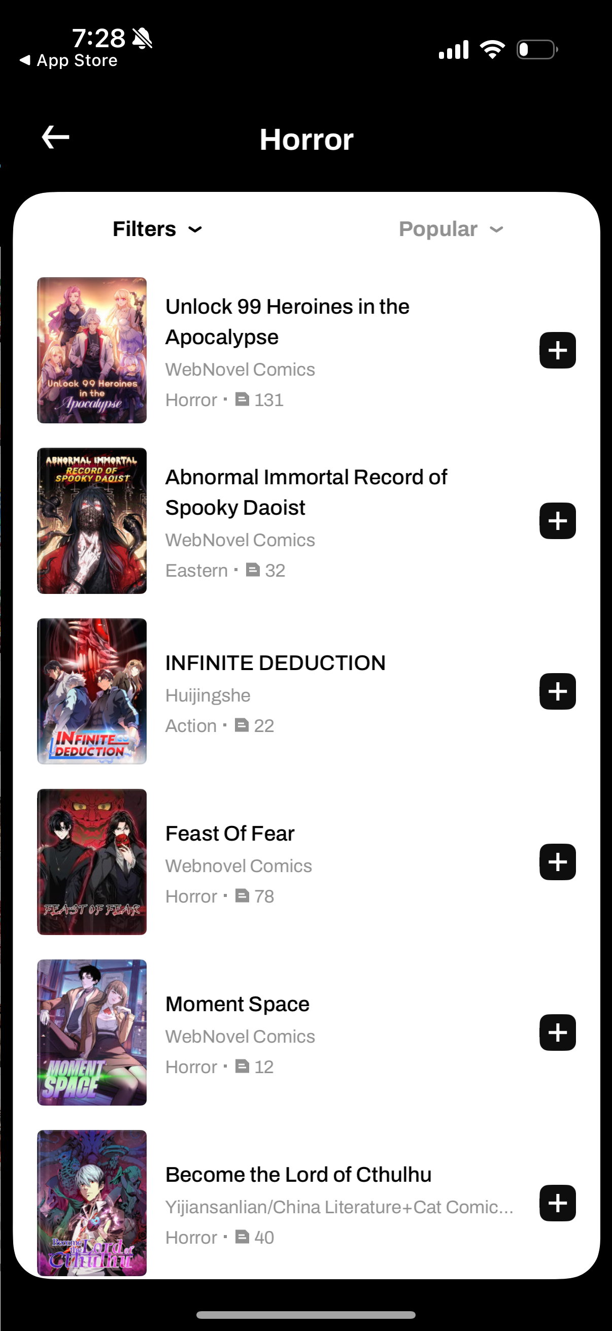 webnovel app screenshot 99