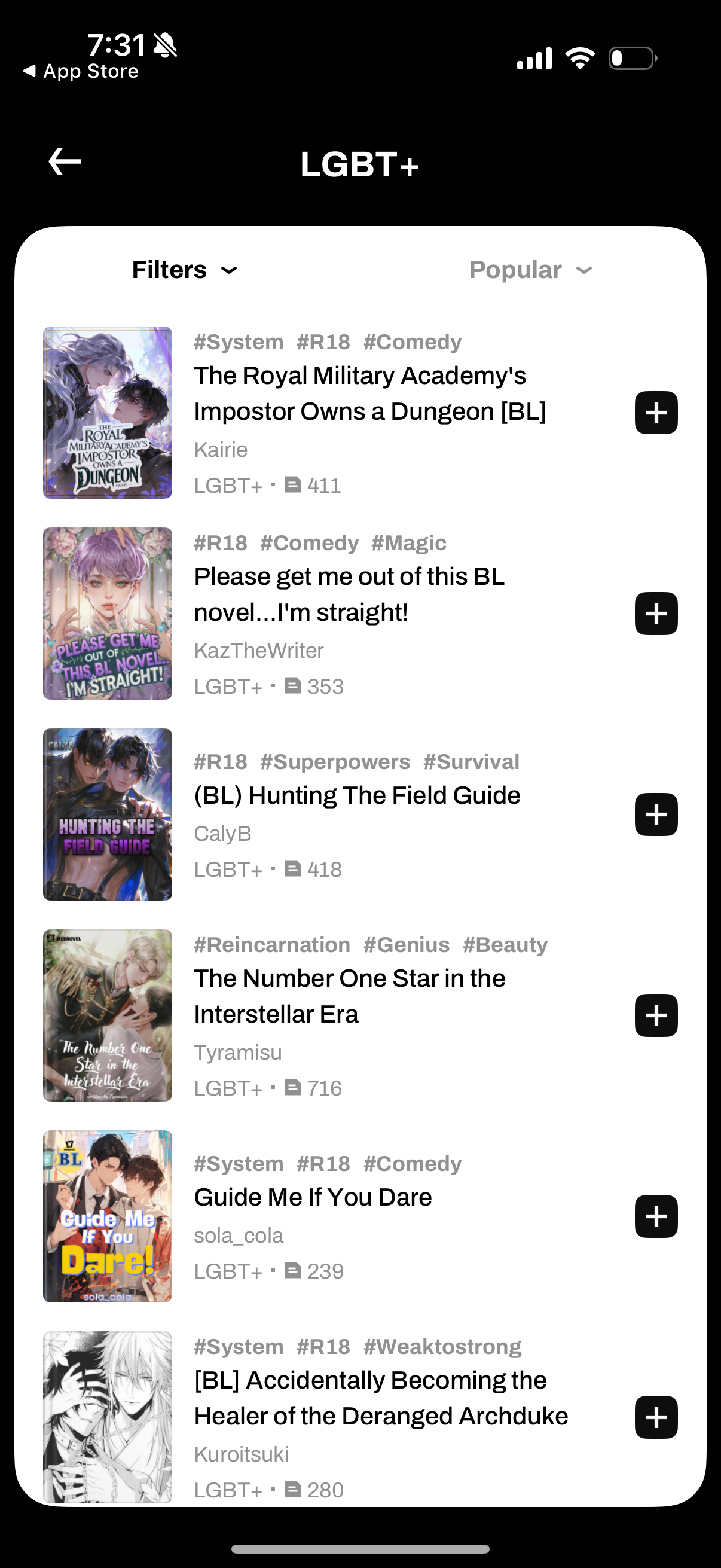 webnovel app screenshot 47
