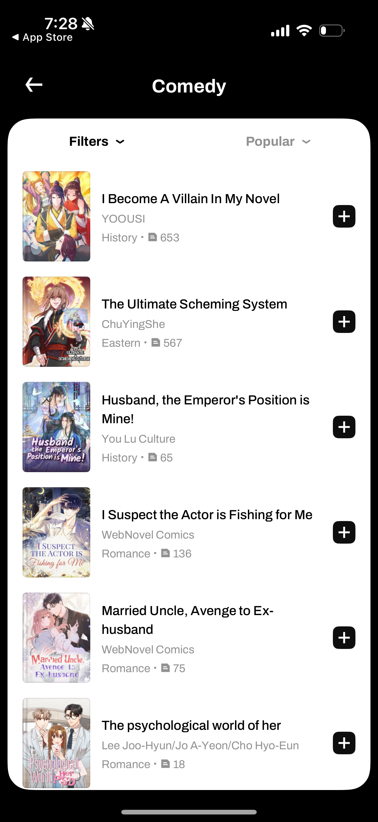 webnovel app screenshot 97