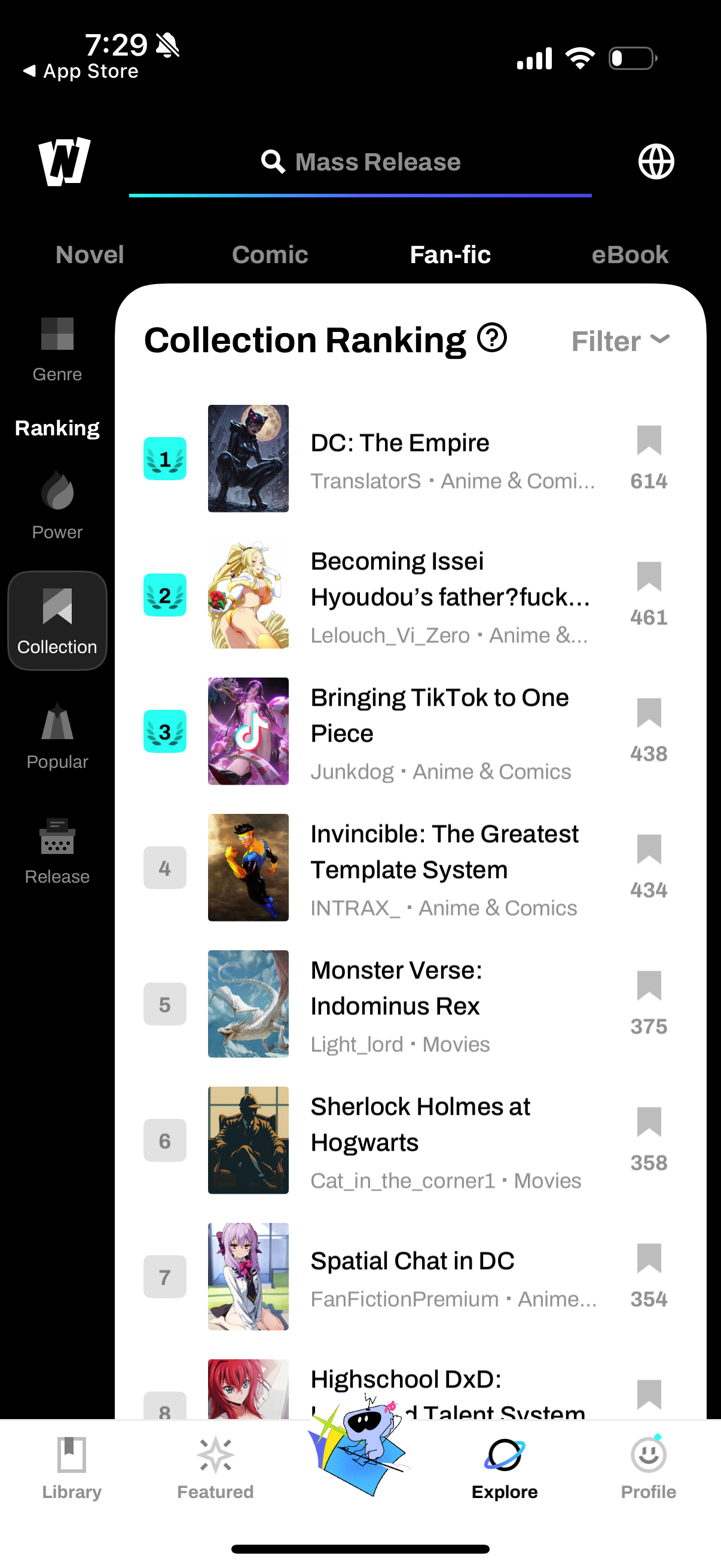 webnovel app screenshot 95