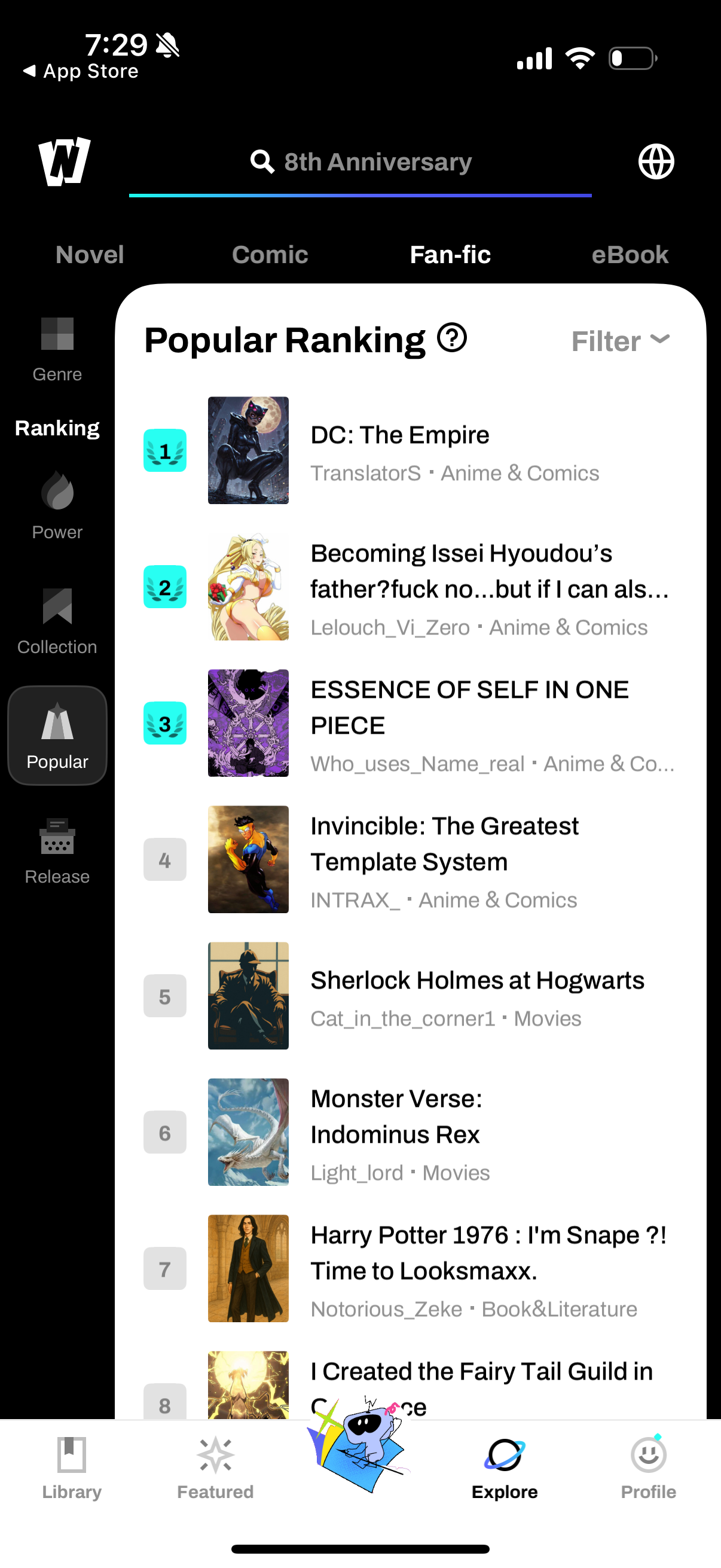 webnovel app screenshot 94