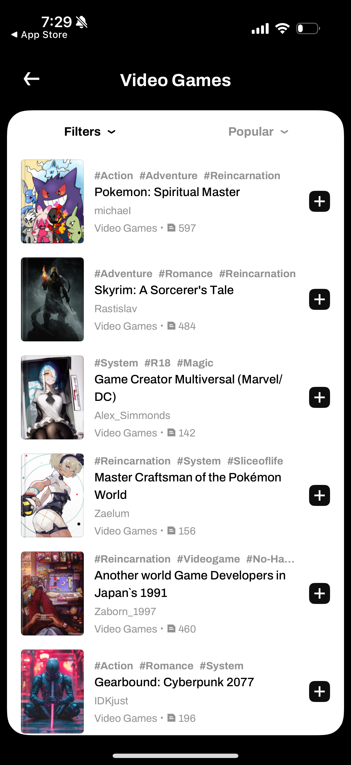 webnovel app screenshot 91
