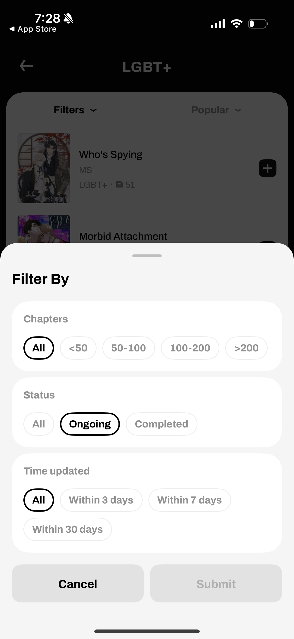 webnovel app screenshot 114