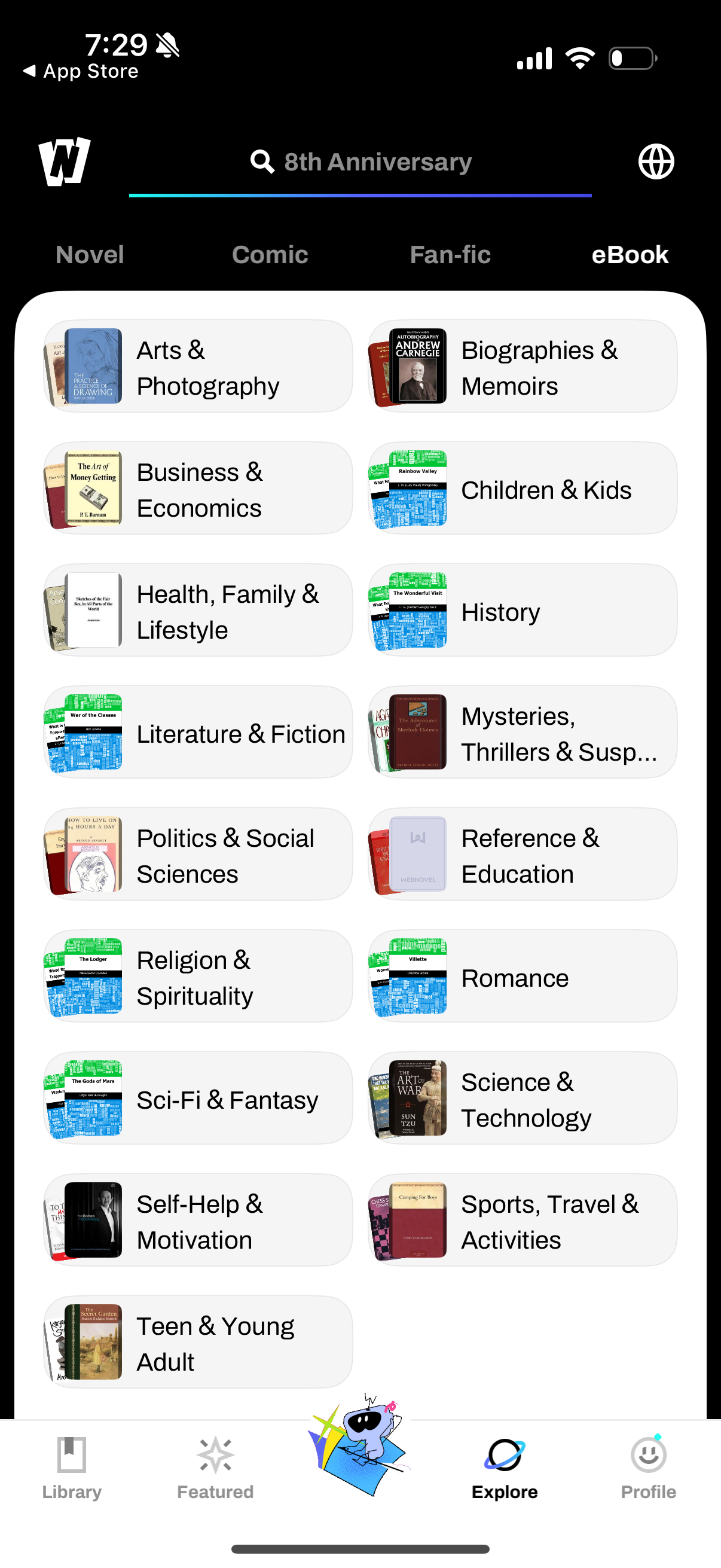 webnovel app screenshot 81