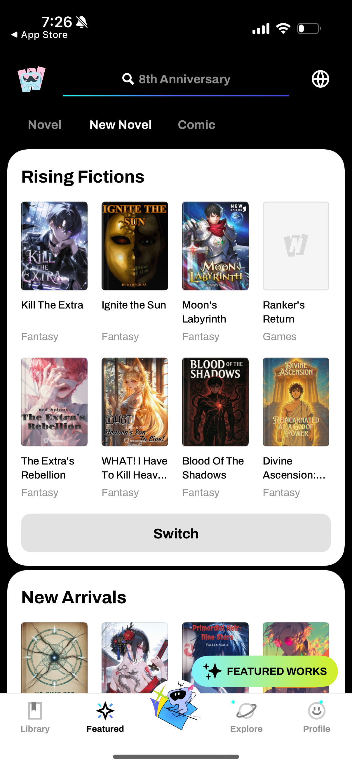 webnovel app screenshot 150
