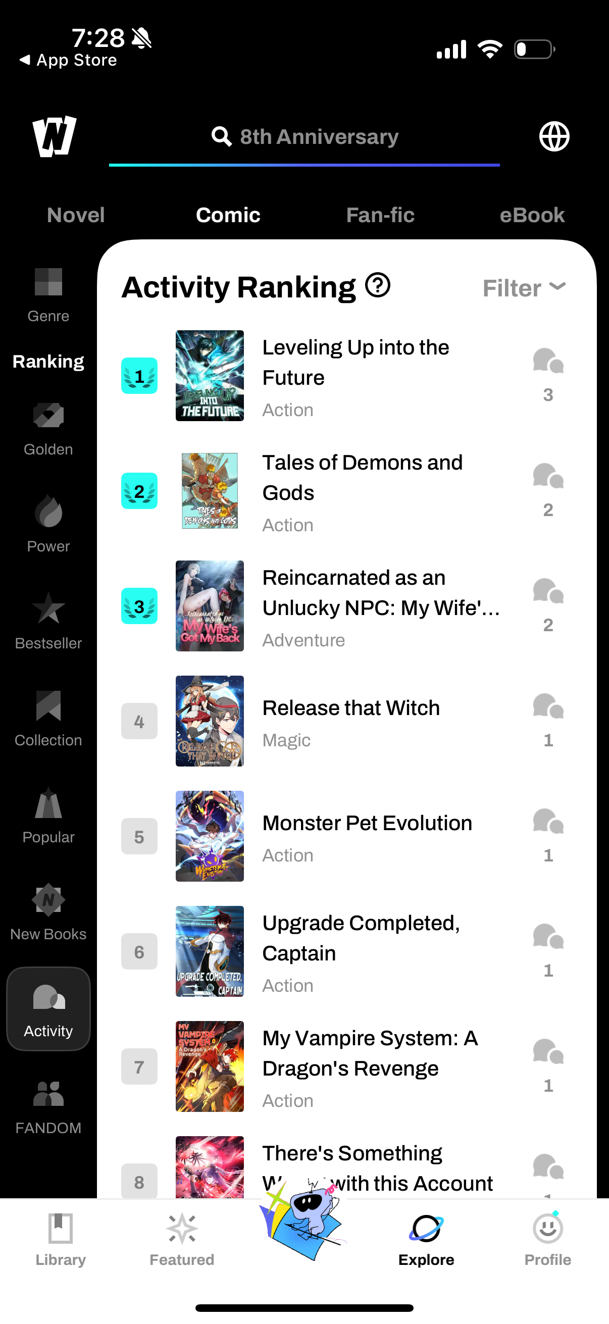 webnovel app screenshot 119