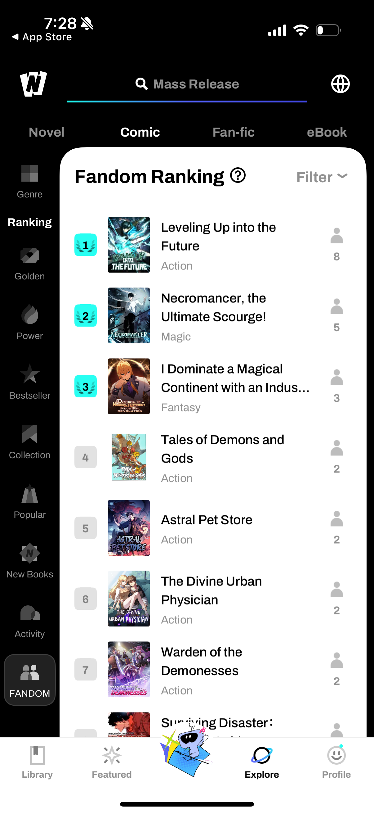 webnovel app screenshot 118