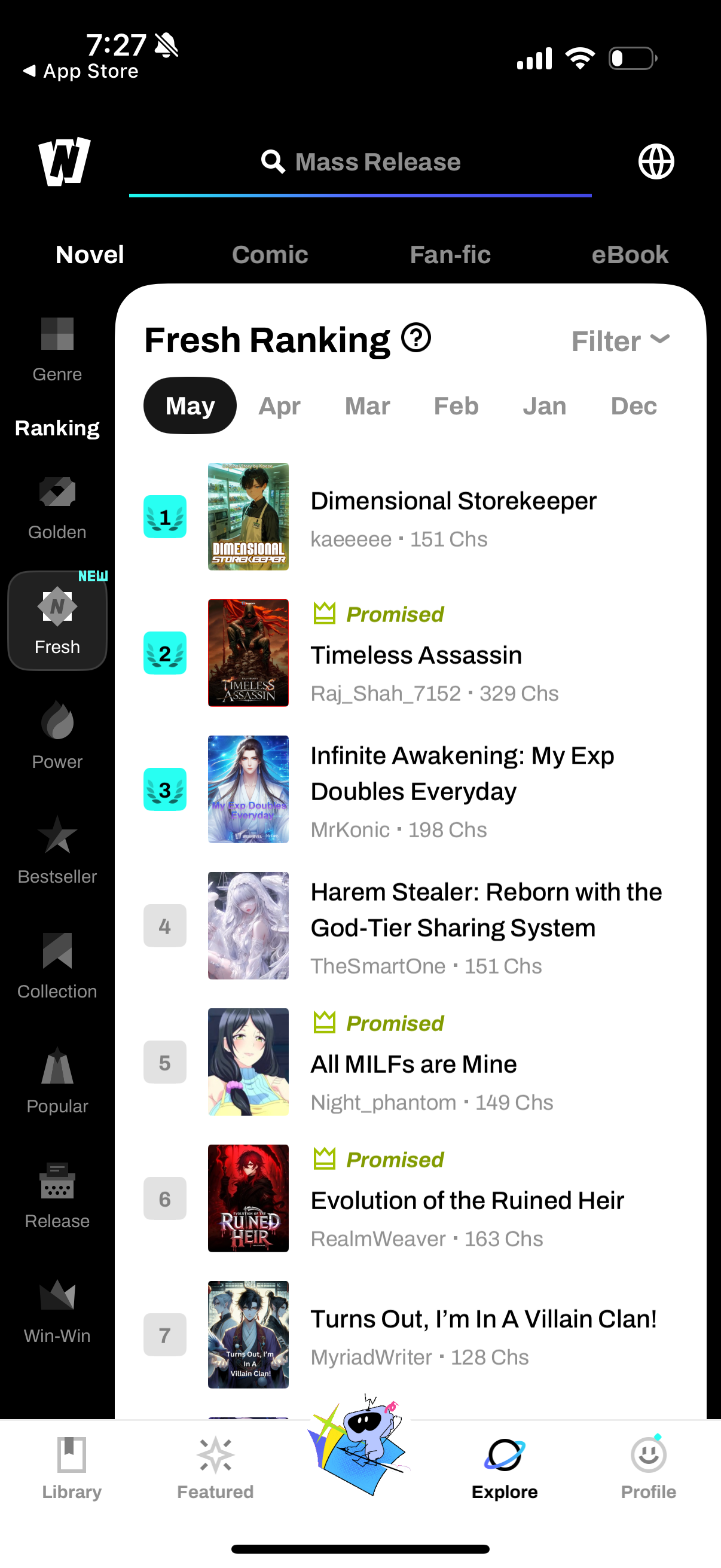 webnovel app screenshot 132