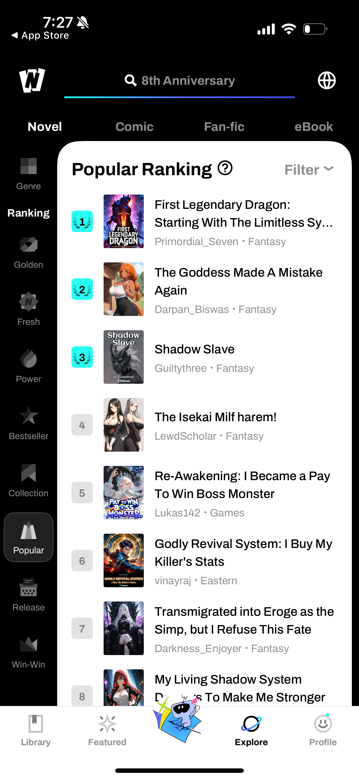 webnovel app screenshot 128