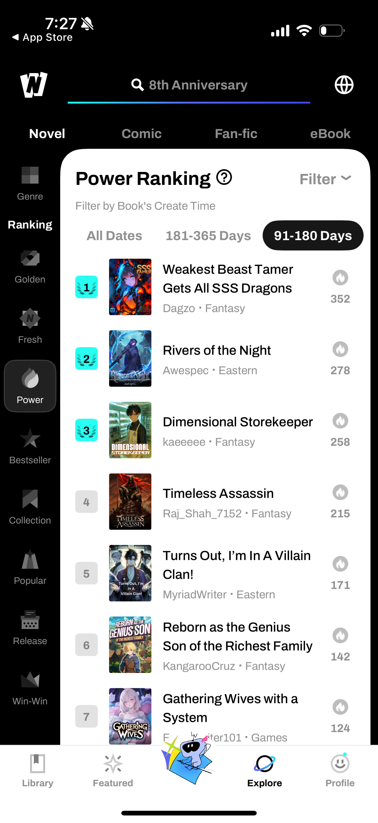 webnovel app screenshot 130