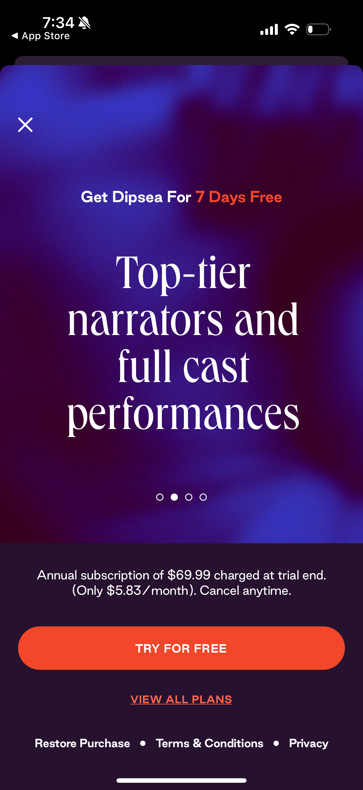 dipsea app screenshot 83