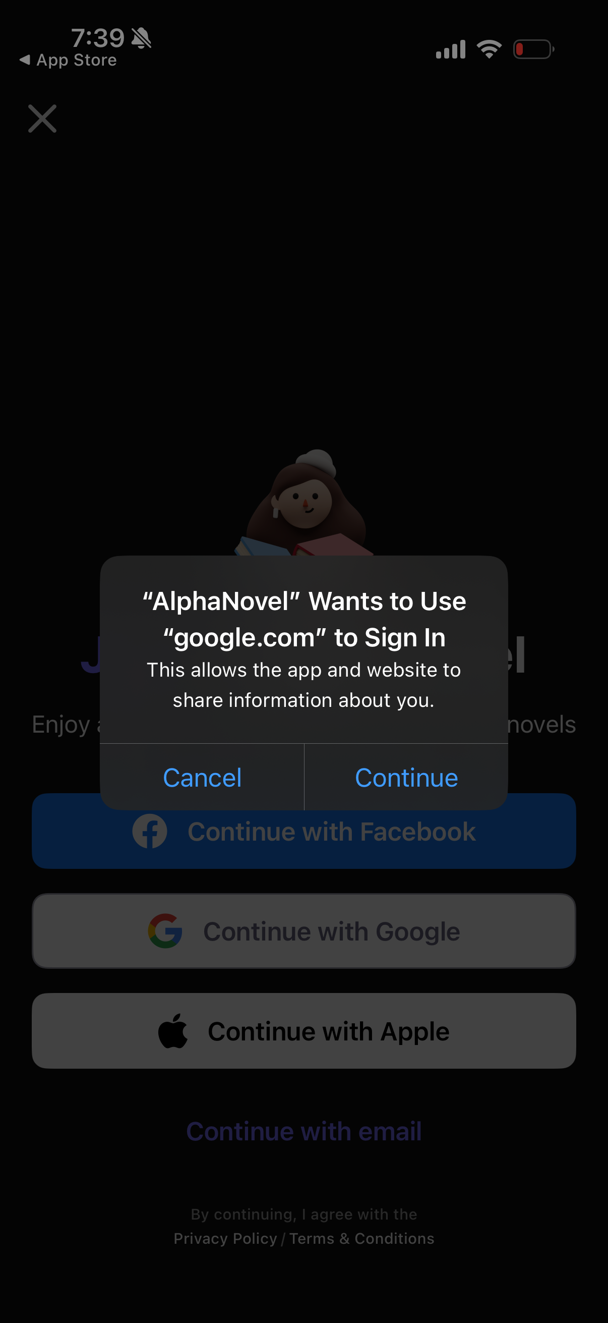 alphanovel app screenshot 29