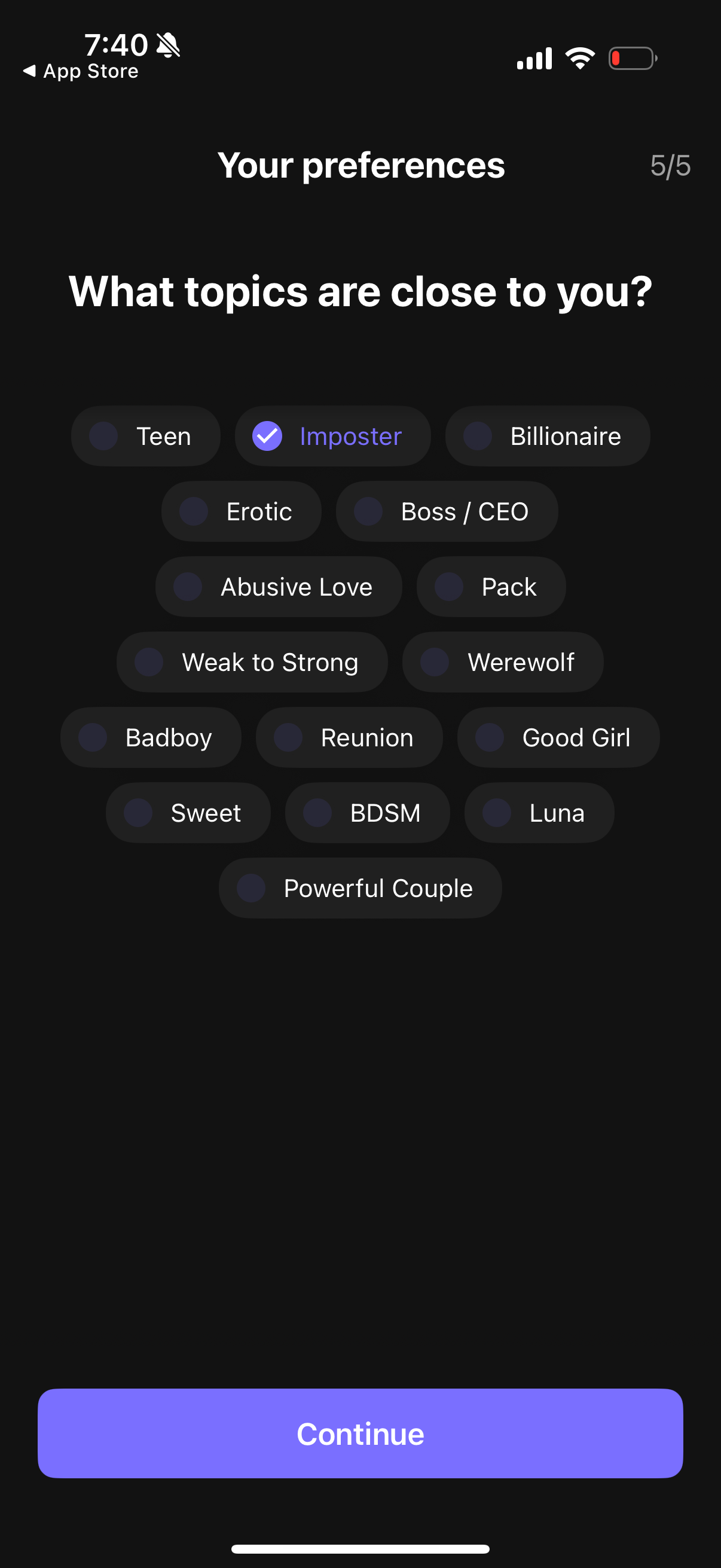 alphanovel app screenshot 10
