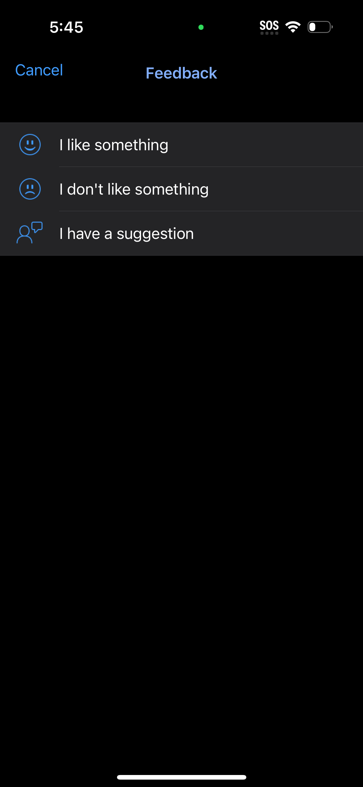 bing app screenshot 2