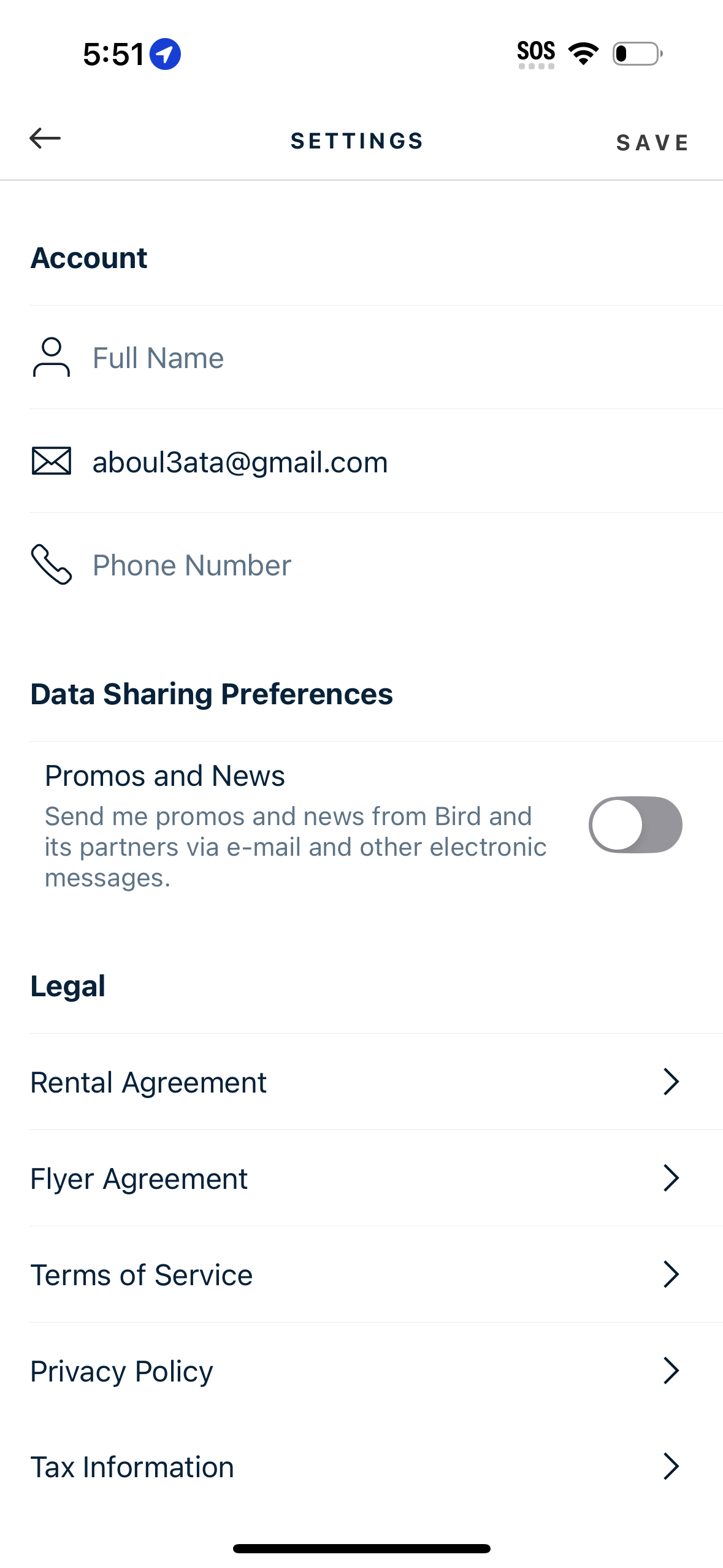 bird app screenshot 4