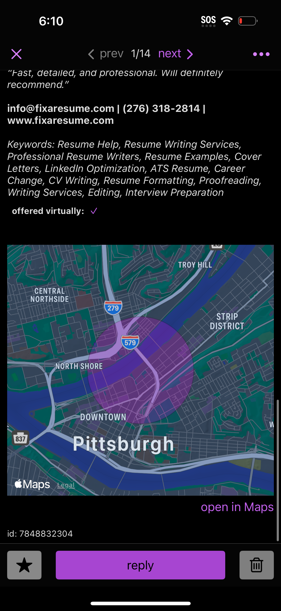 craigslist app screenshot 24