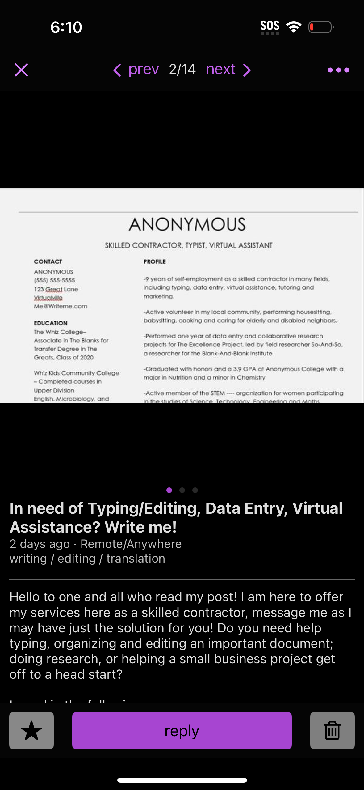 craigslist app screenshot 19