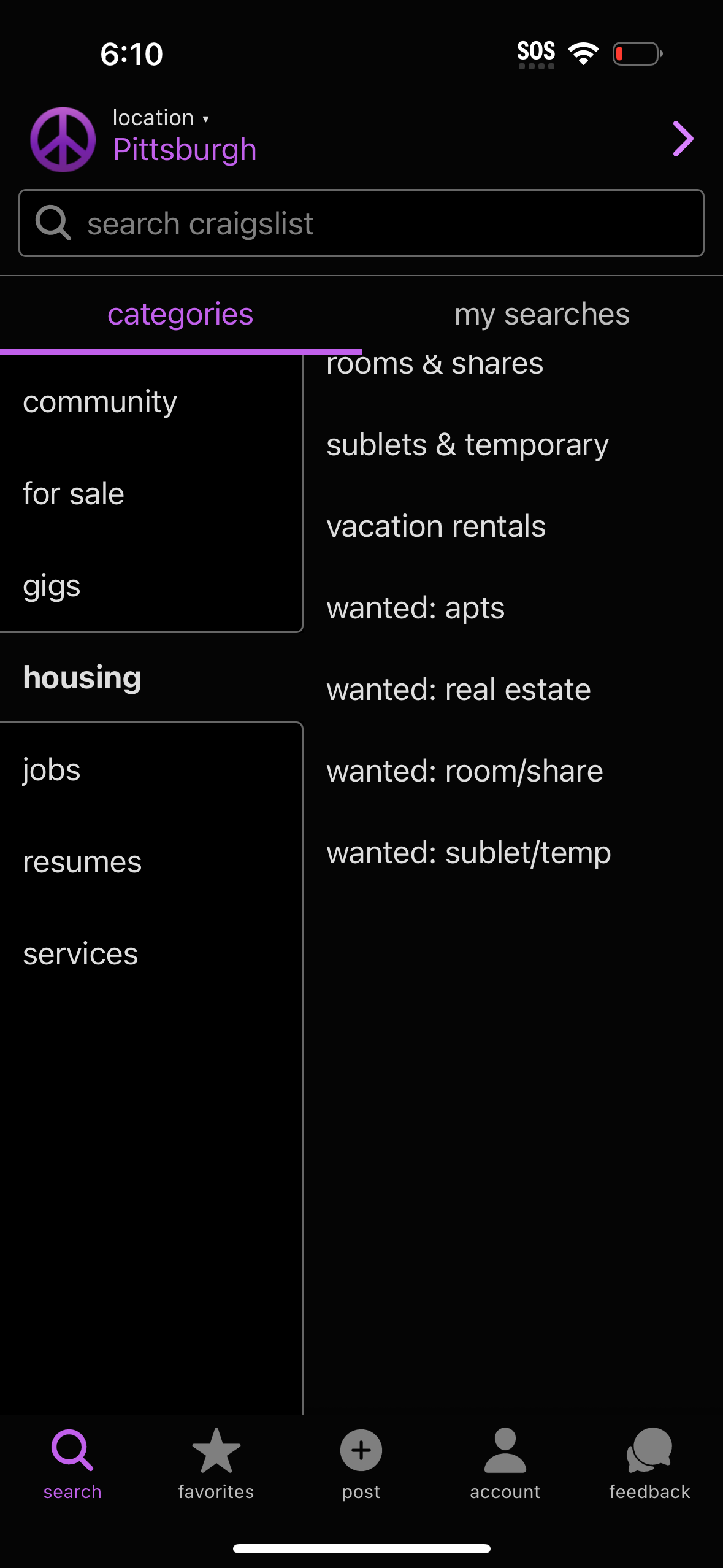 craigslist app screenshot 28