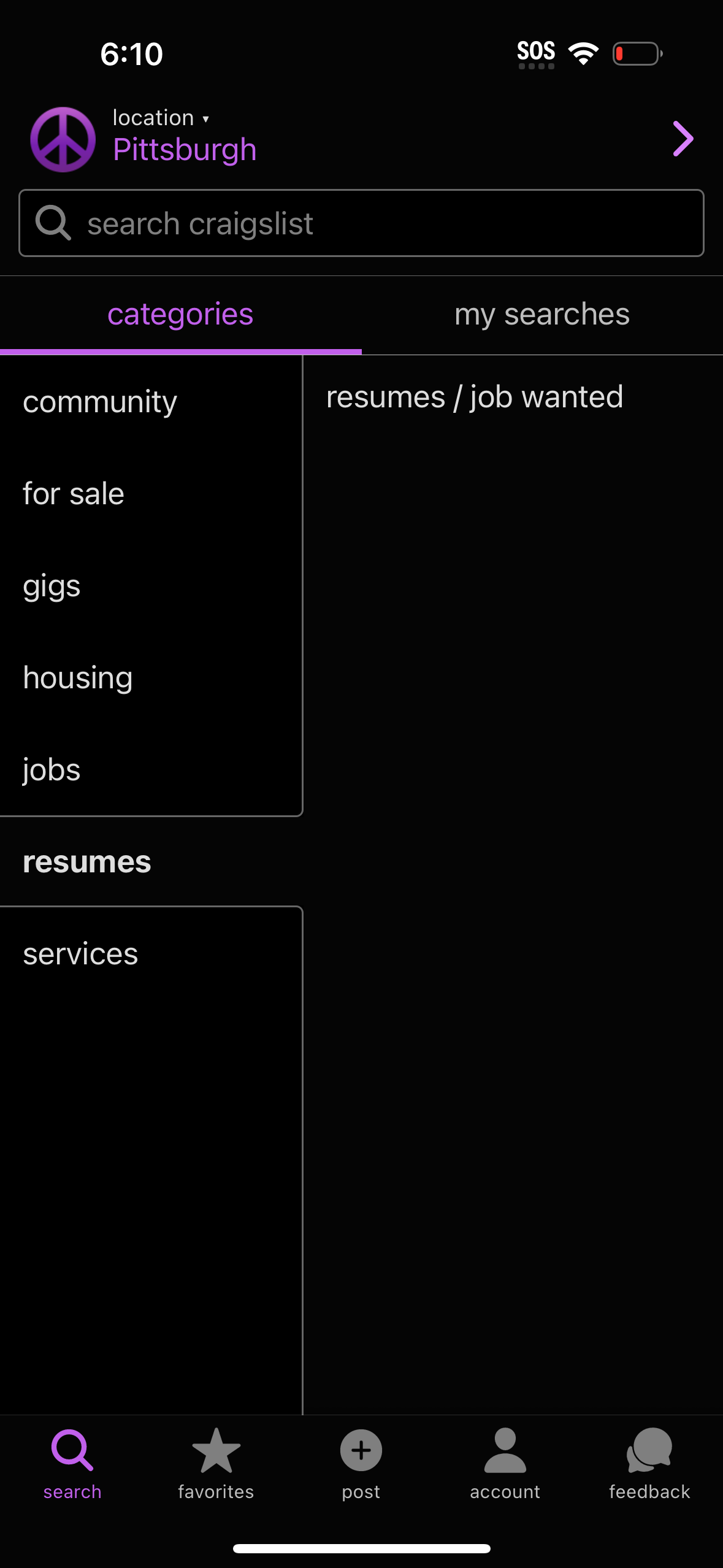 craigslist app screenshot 27