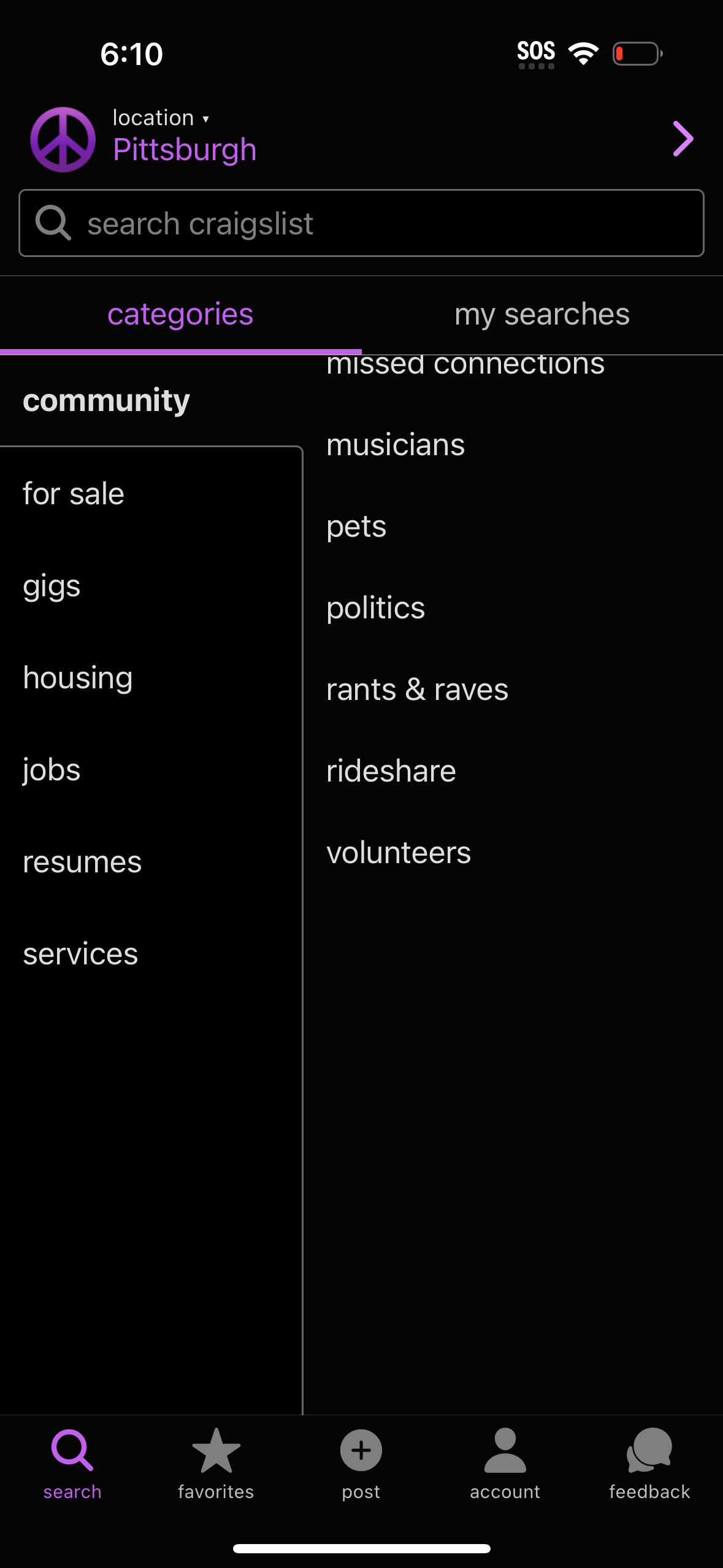 craigslist app screenshot 36