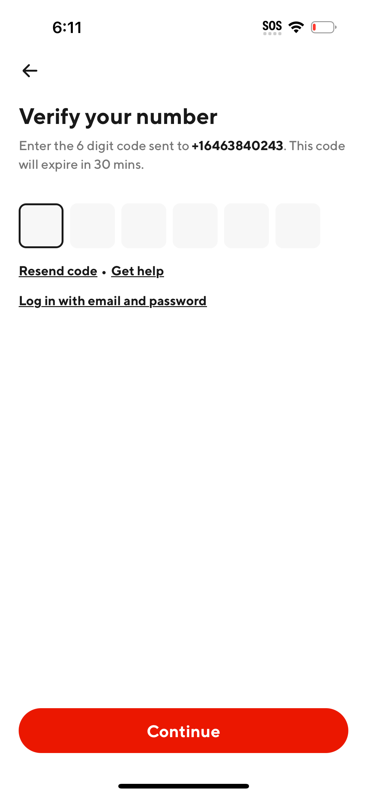 dasher app screenshot 1