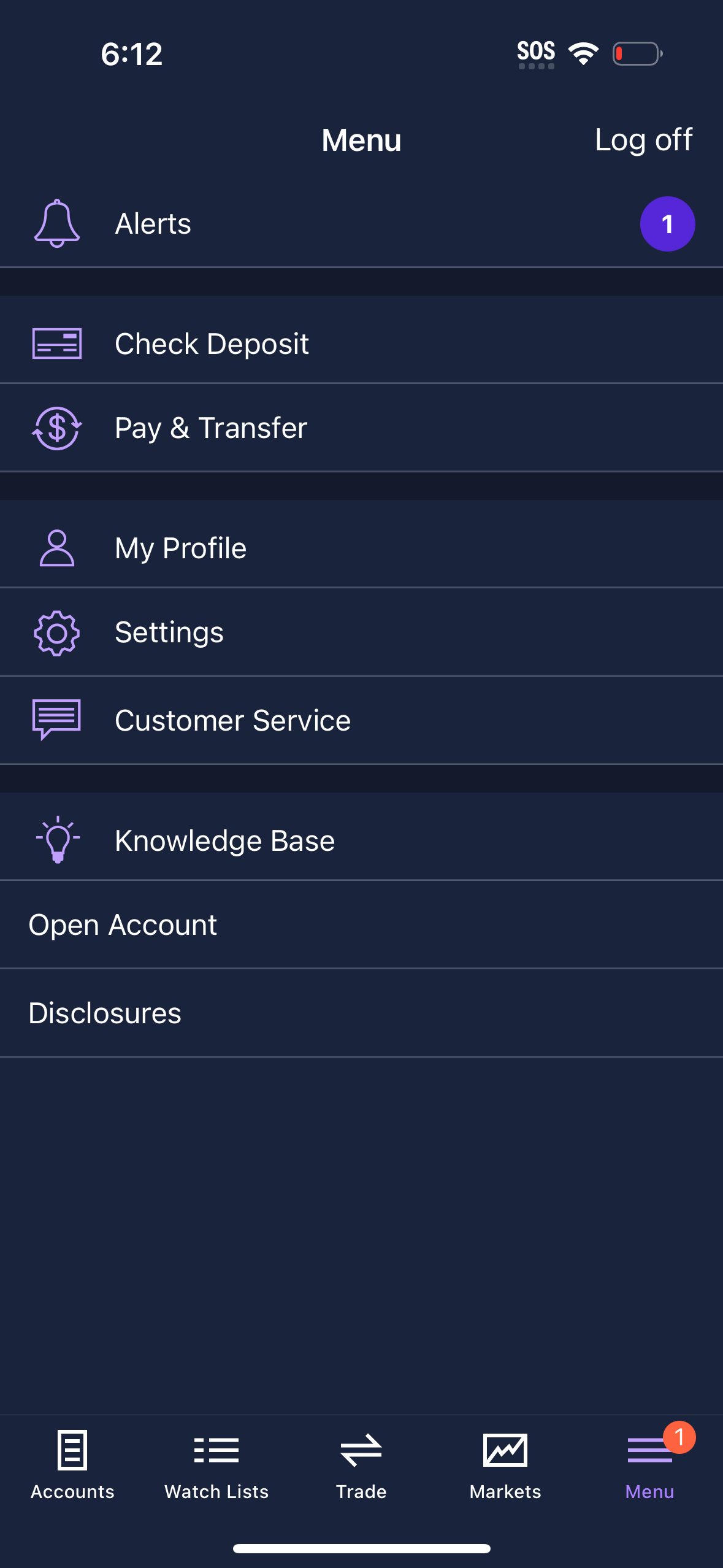 etrade app screenshot 50