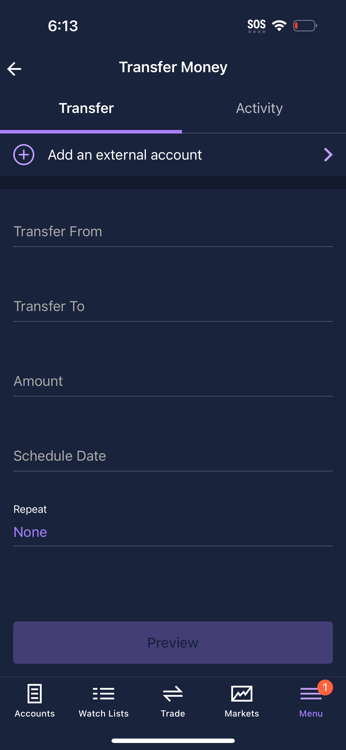 etrade app screenshot 46