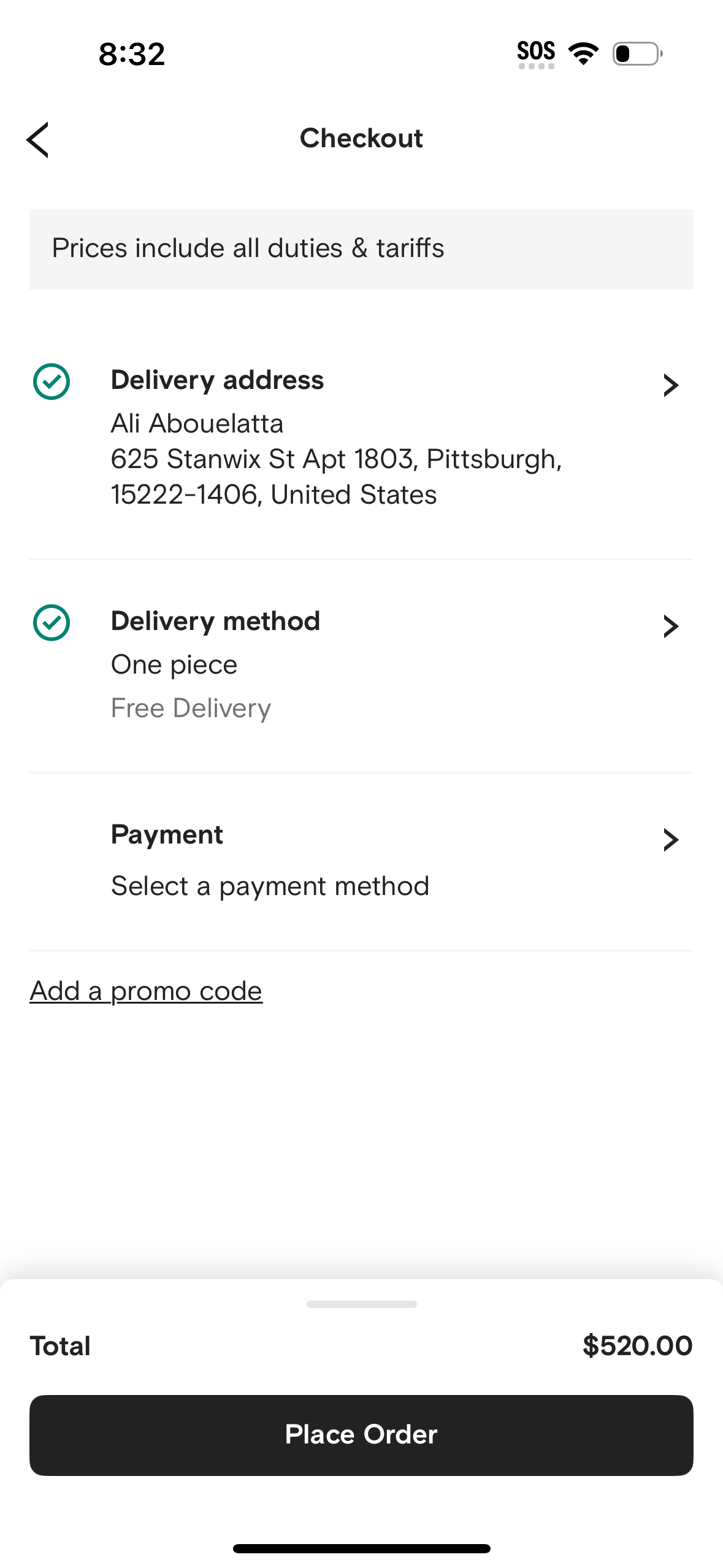 farfetch app screenshot 40