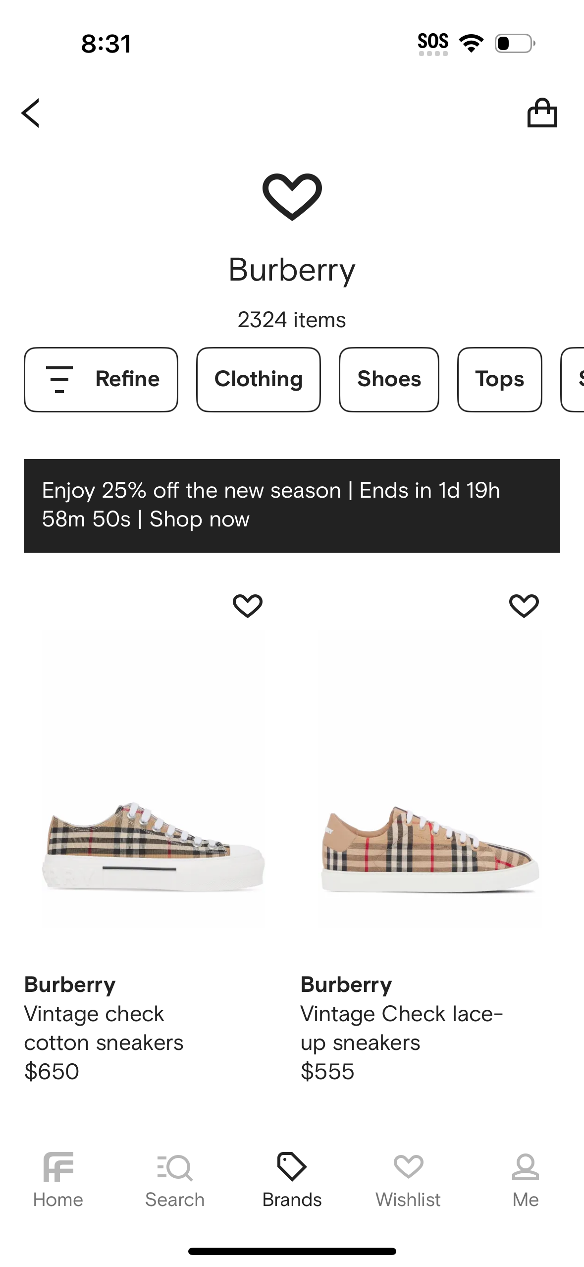 farfetch app screenshot 63