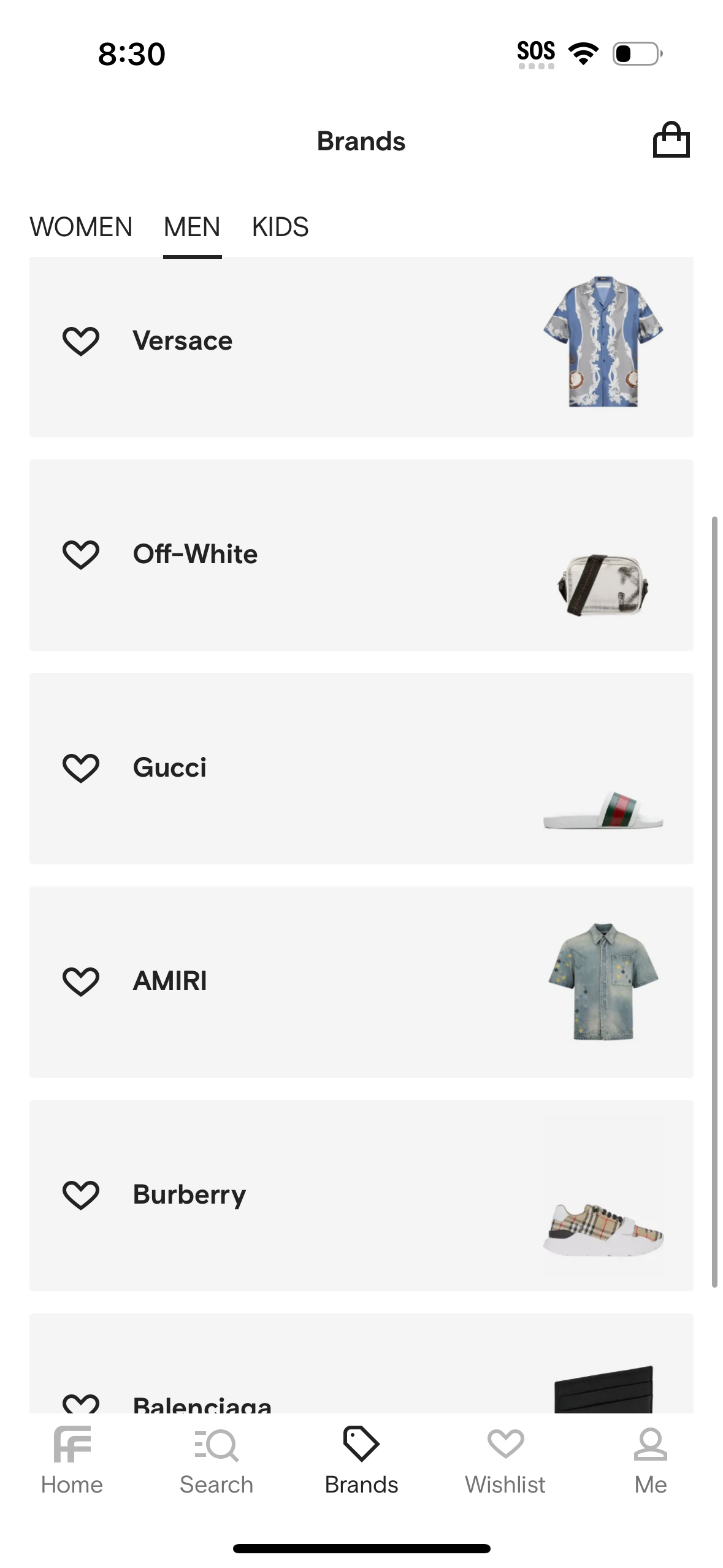 farfetch app screenshot 90