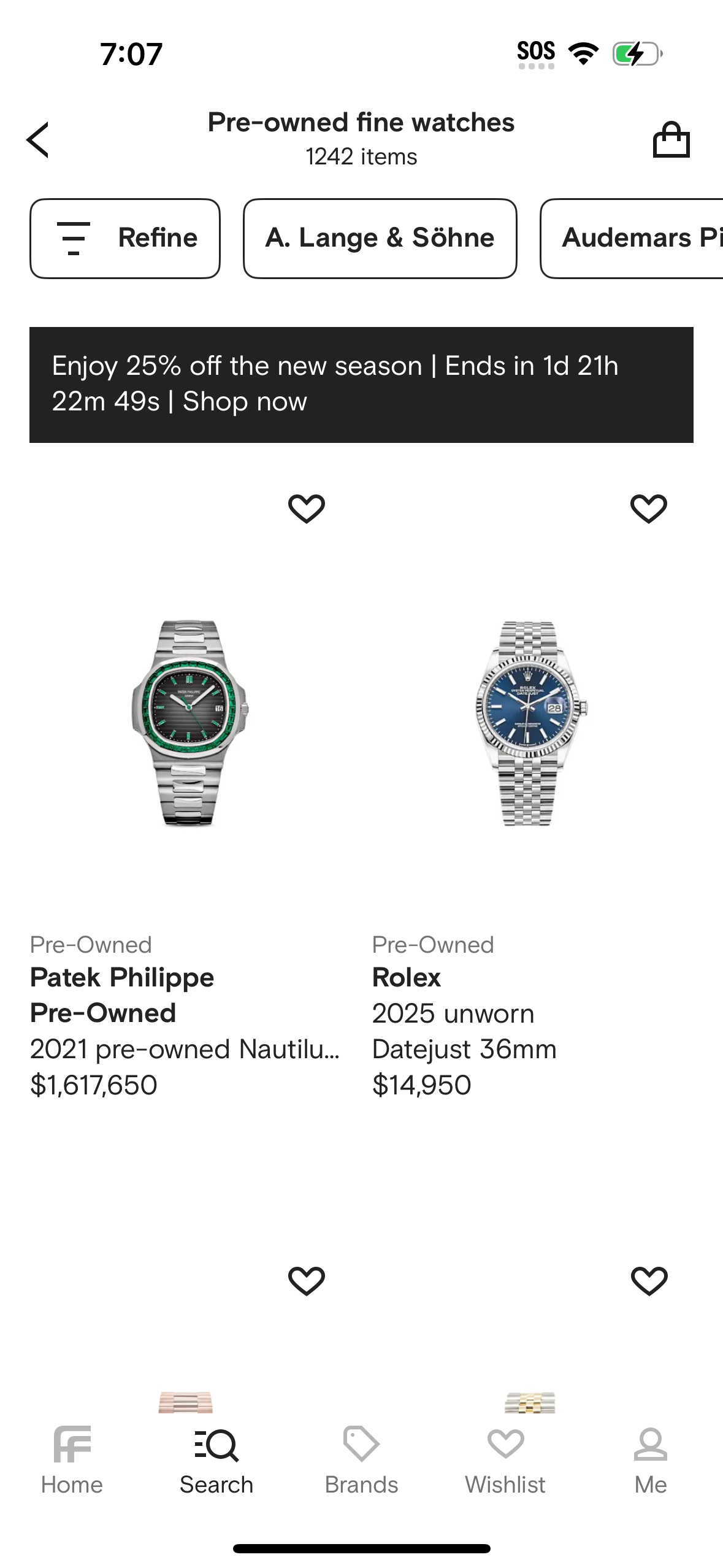 farfetch app screenshot 718