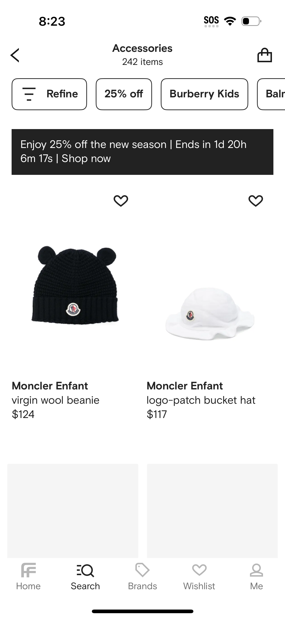 farfetch app screenshot 203